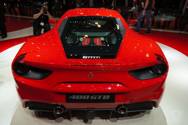 Up close with Ferrari's latest supercar, the 488 GTB - The Verge