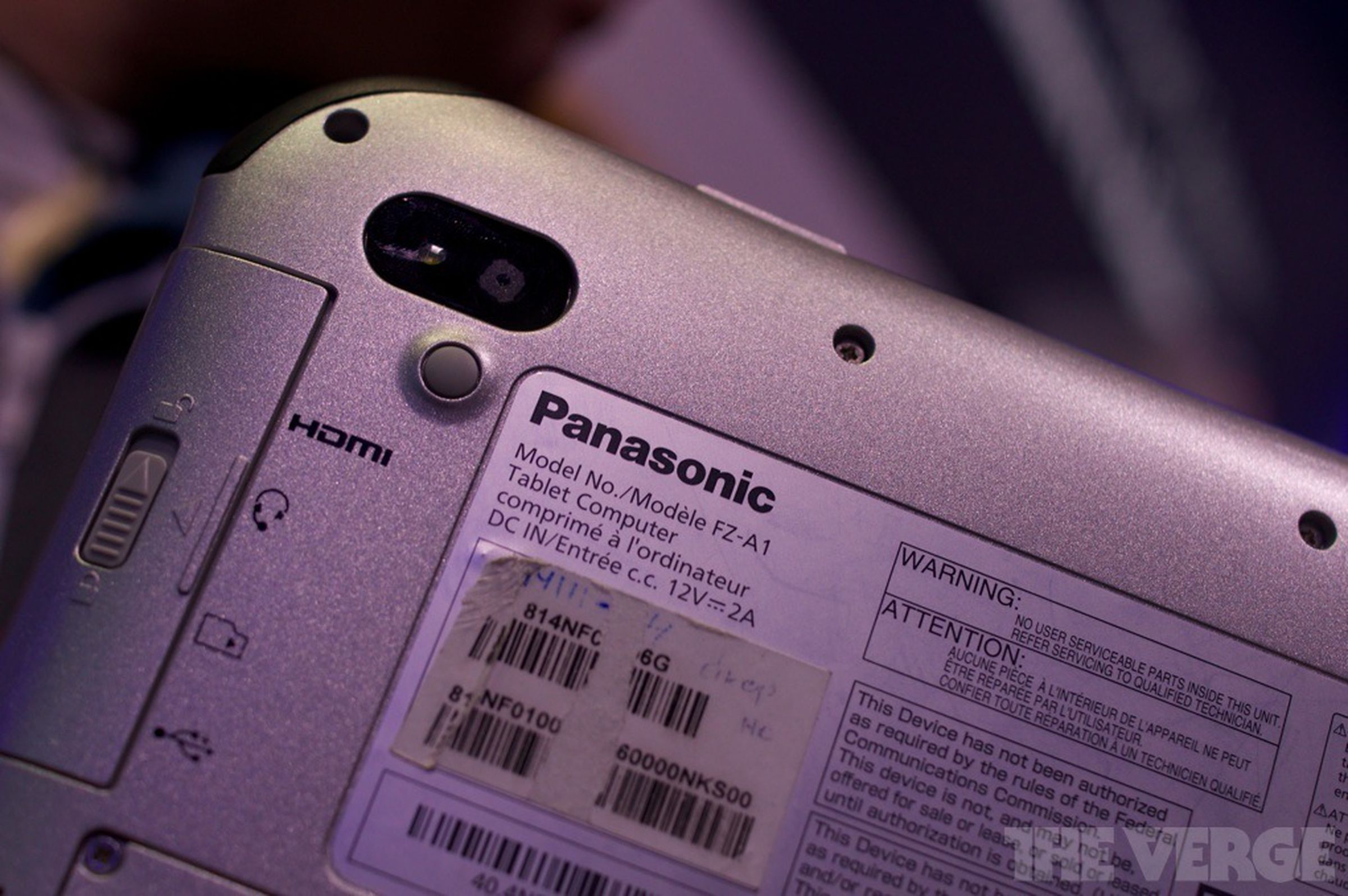 Panasonic ToughPad A1 photos