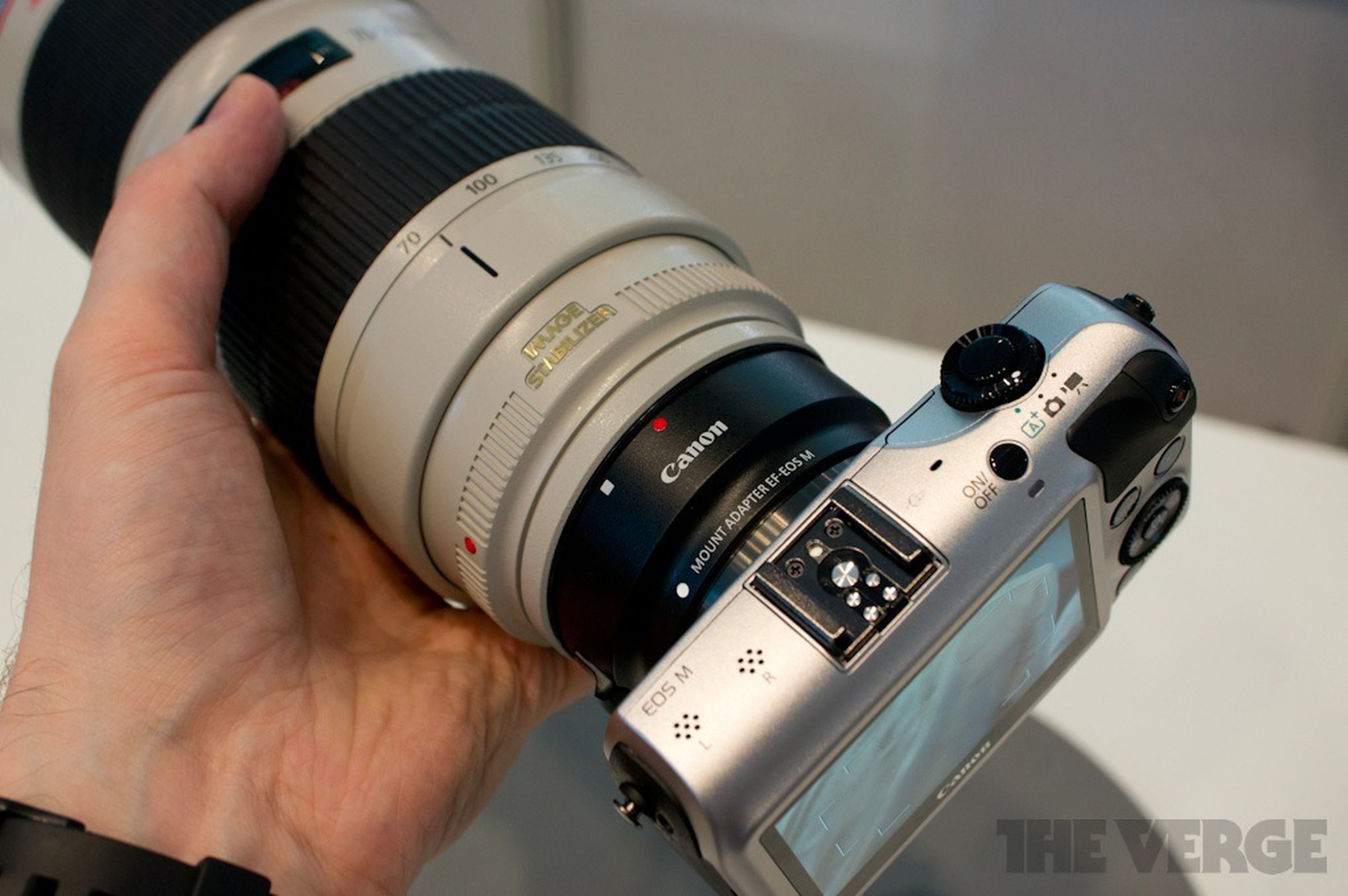Canon EOS M hands-on