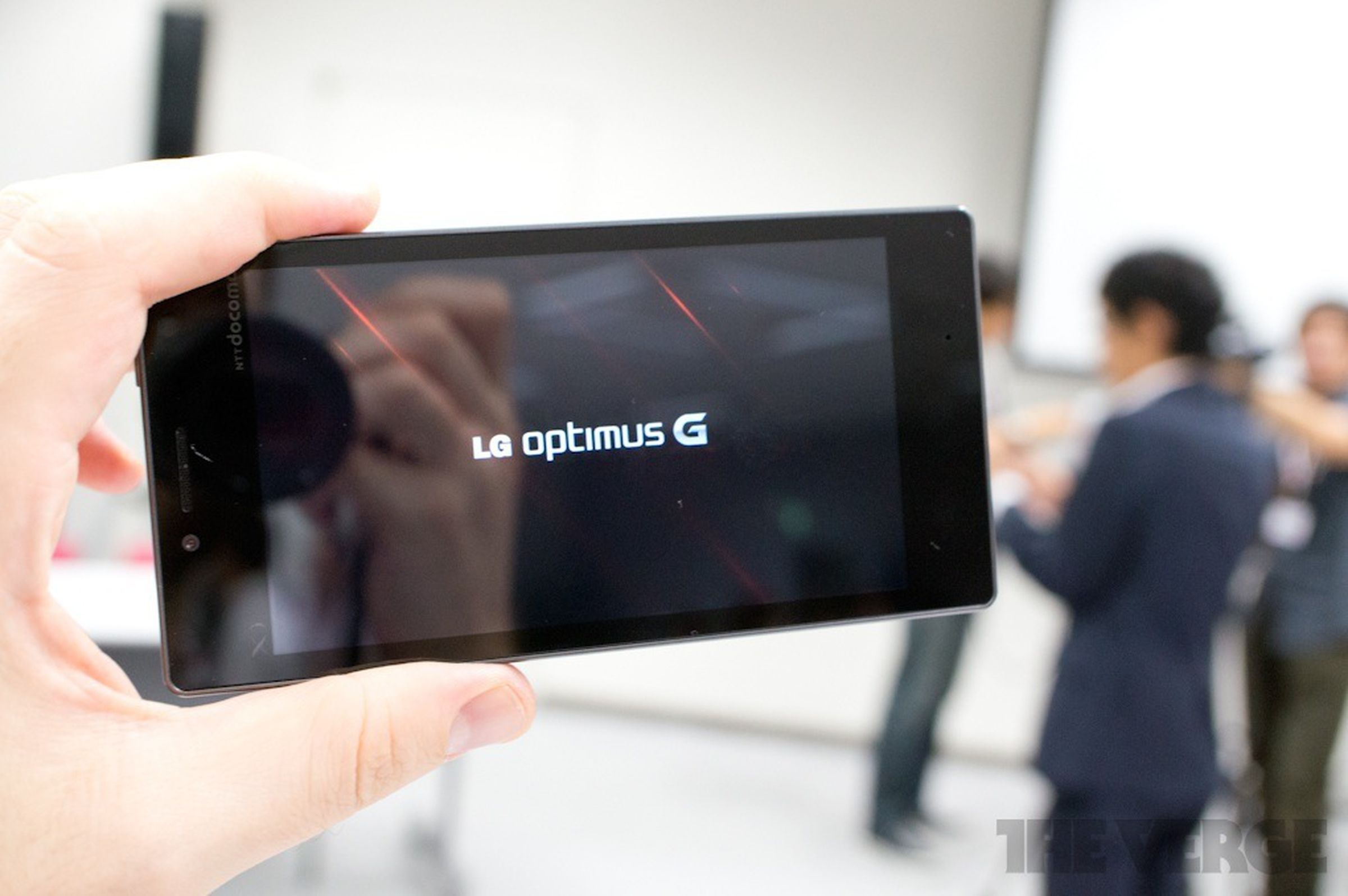 LG Optimus G on NTT Docomo hands-on photos