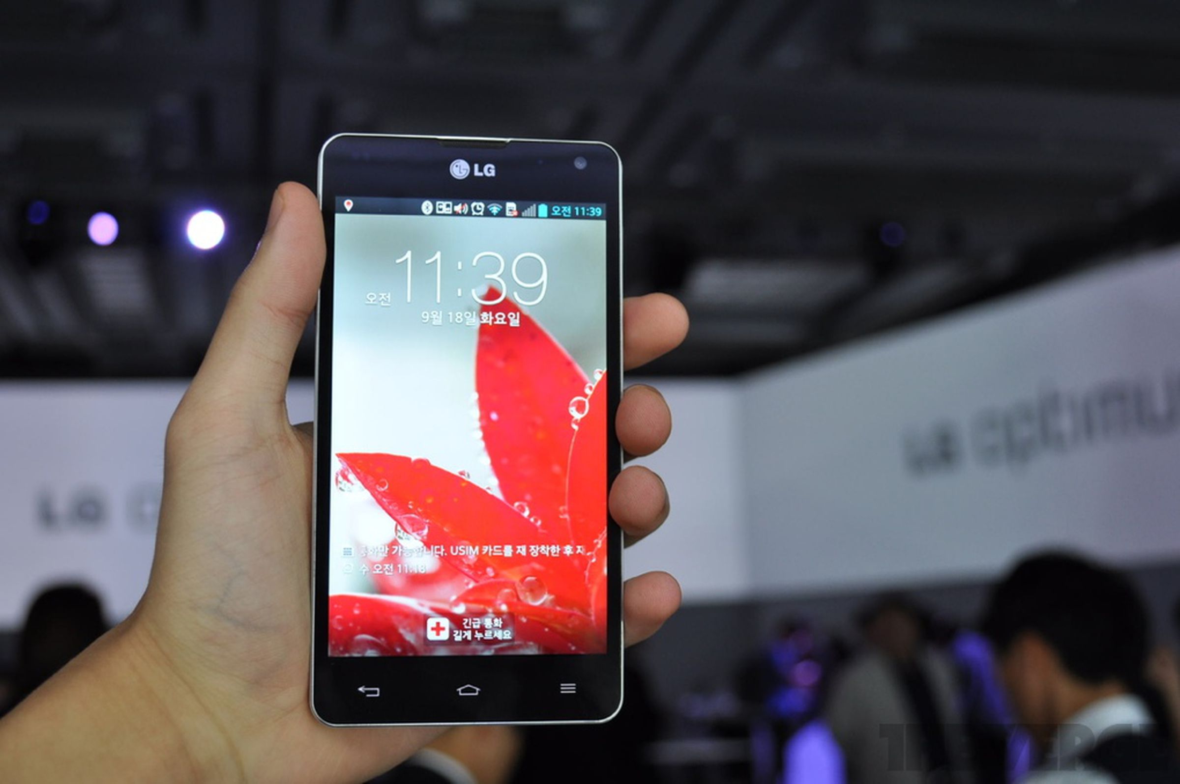 LG Optimus G hands-on images from Korea