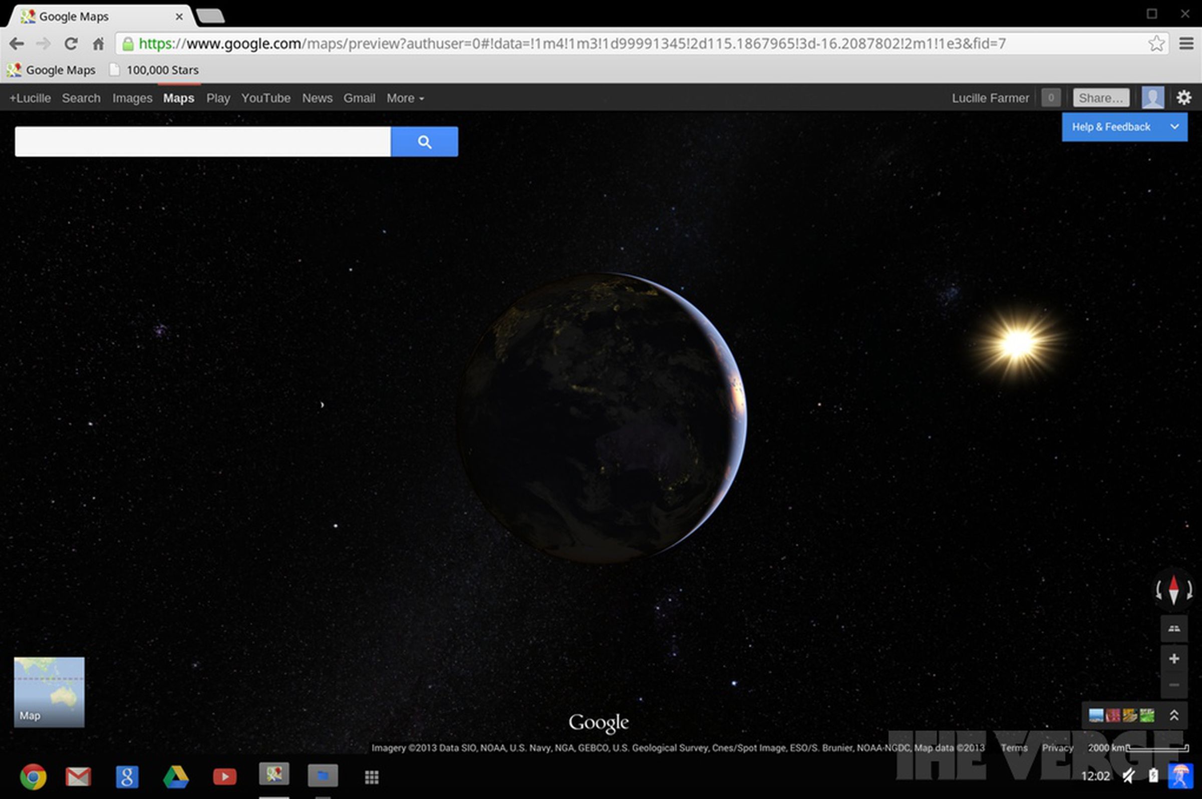 Google Maps for desktop hands-on screenshots and photos