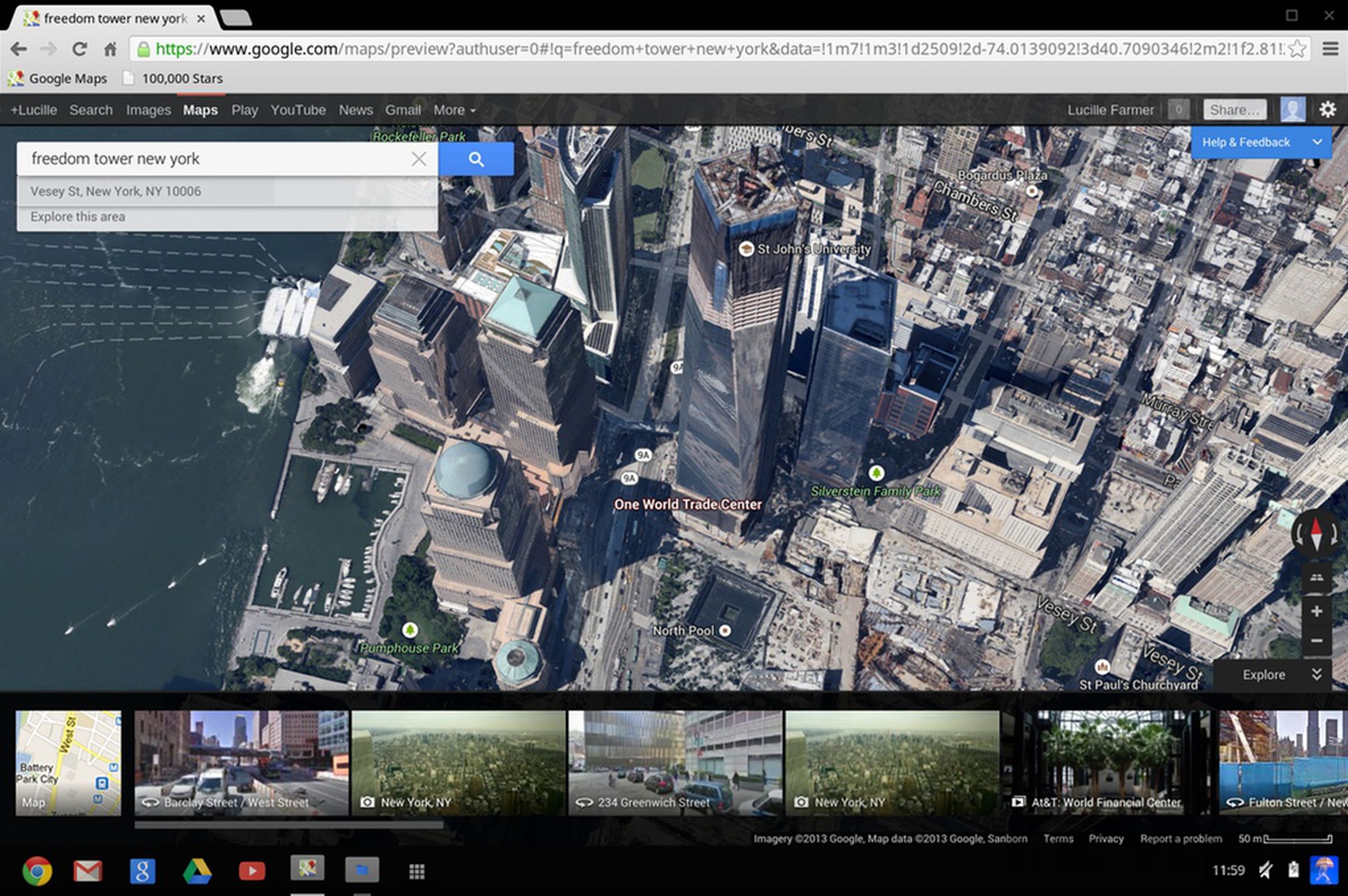 Google Maps for desktop hands-on screenshots and photos