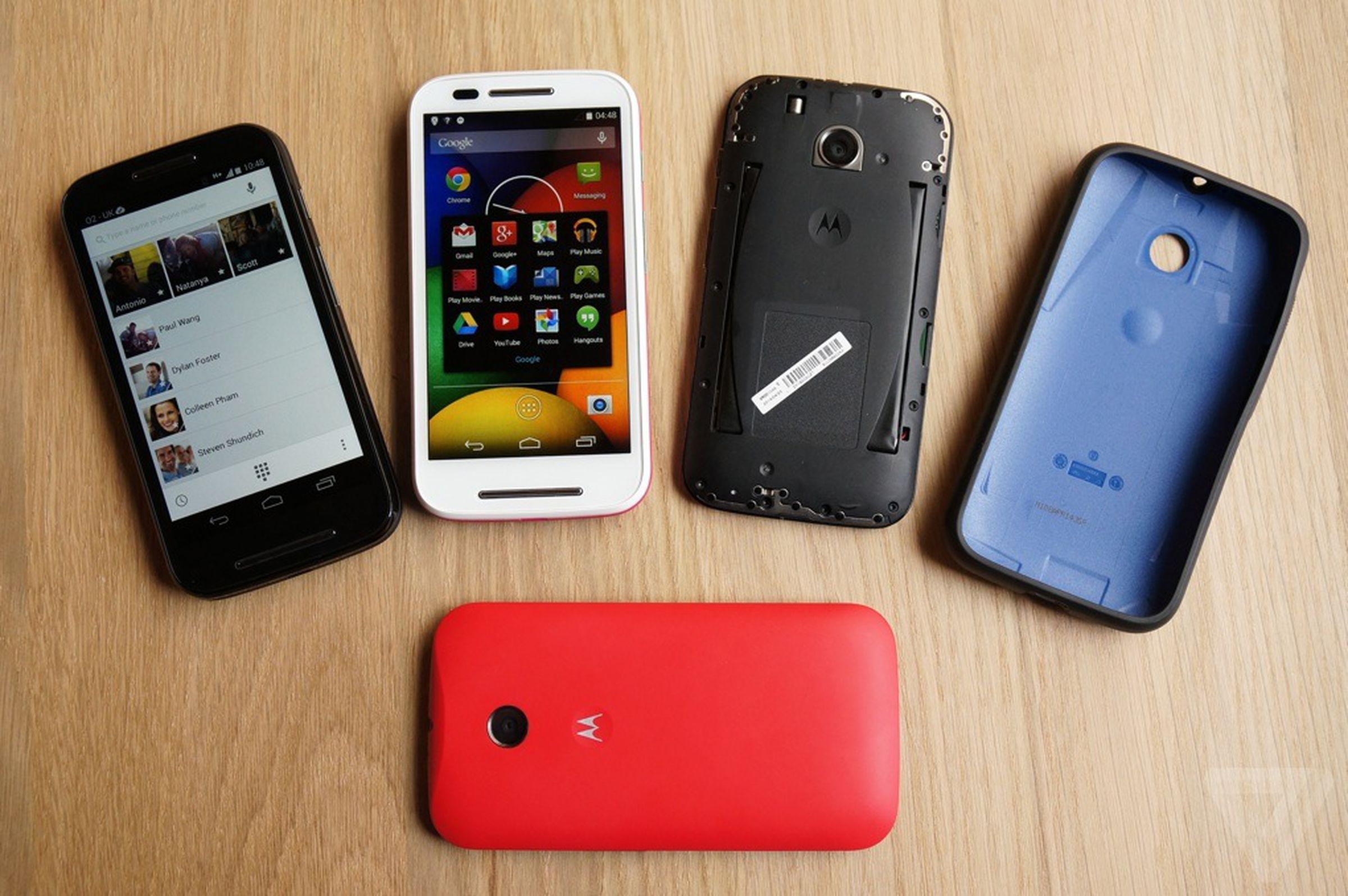 Motorola Moto E hands-on pictures