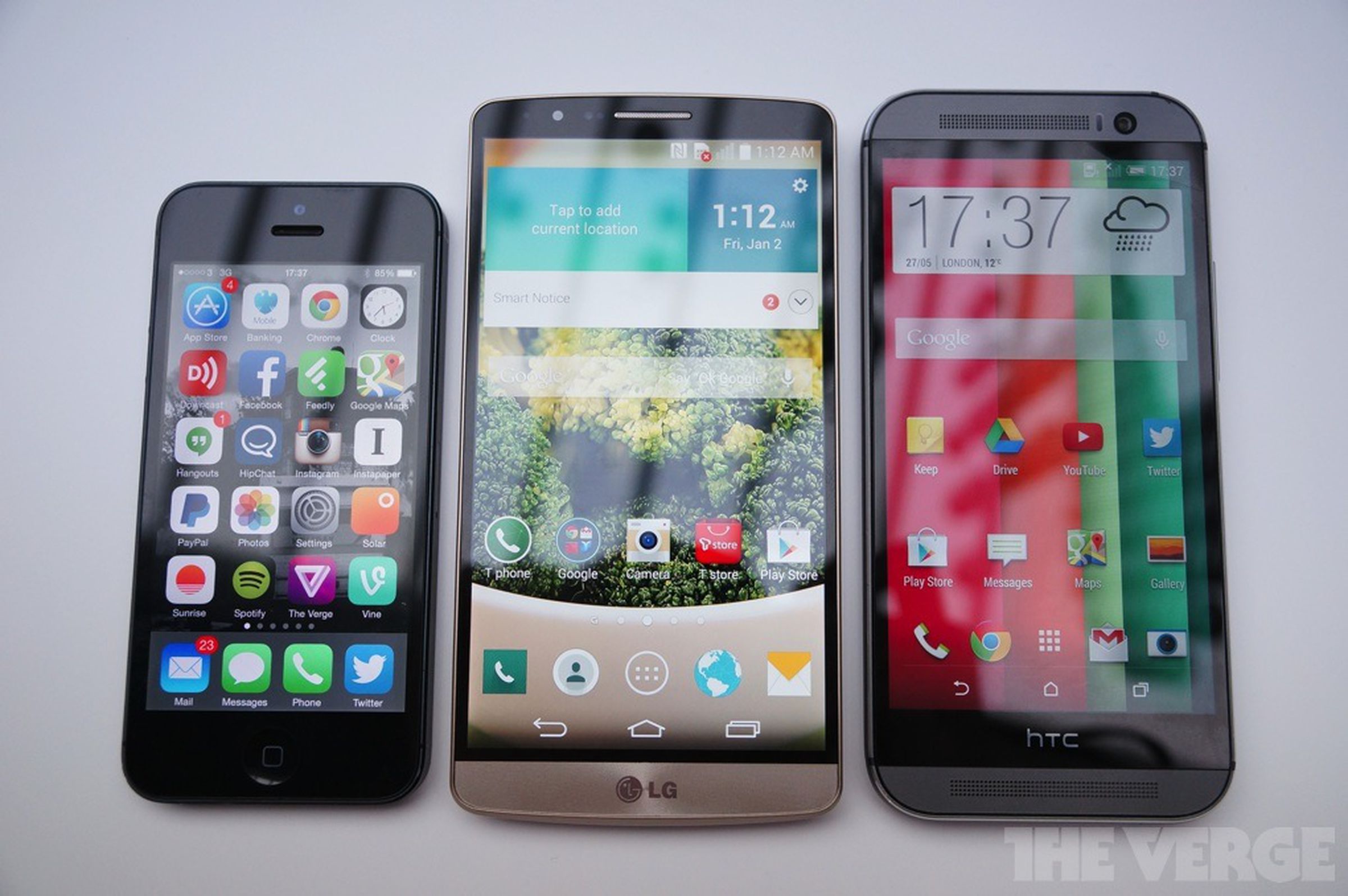 LG G3 hands-on photos
