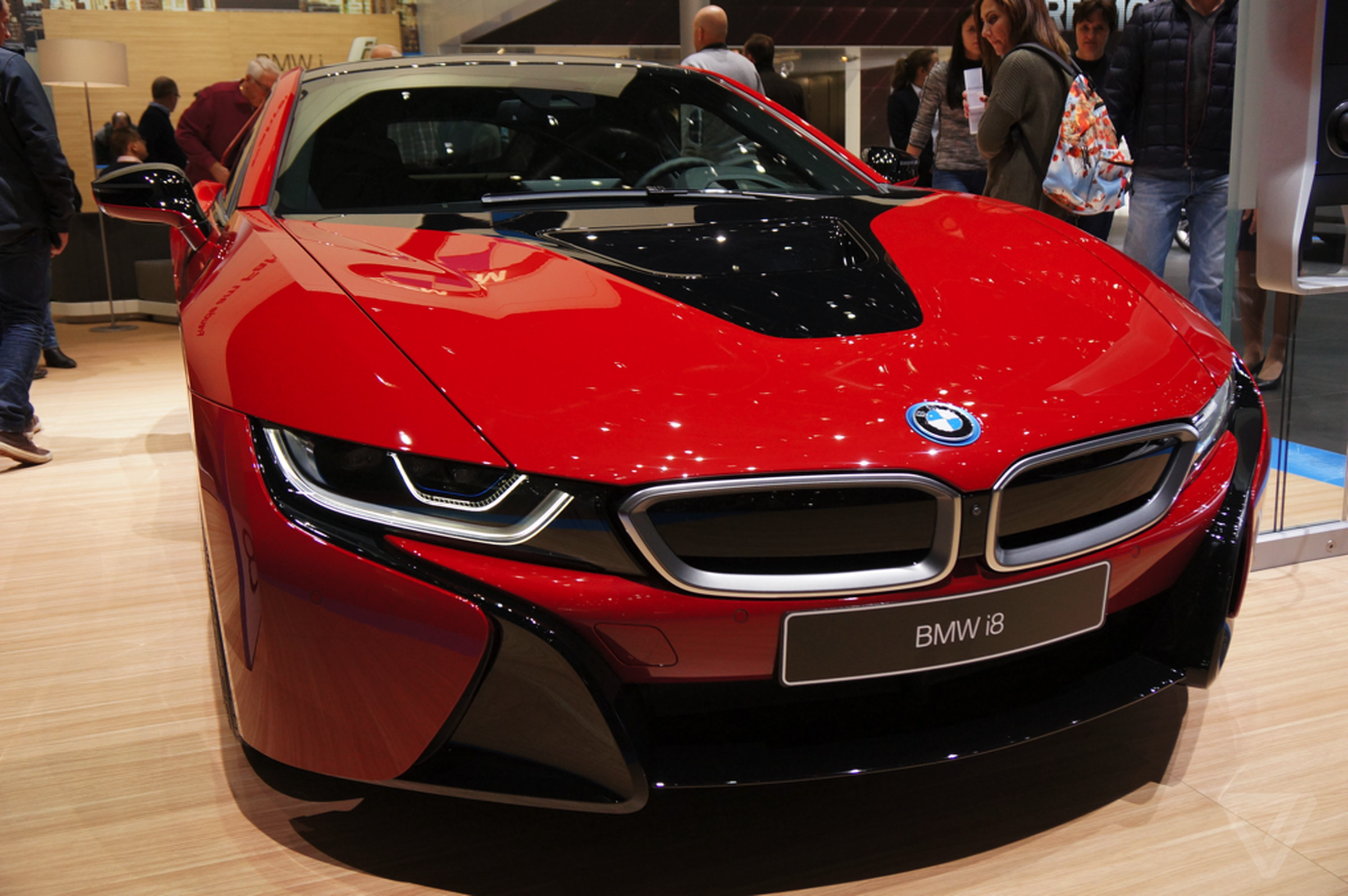 BMW i8 Protonic Red at Geneva 2016