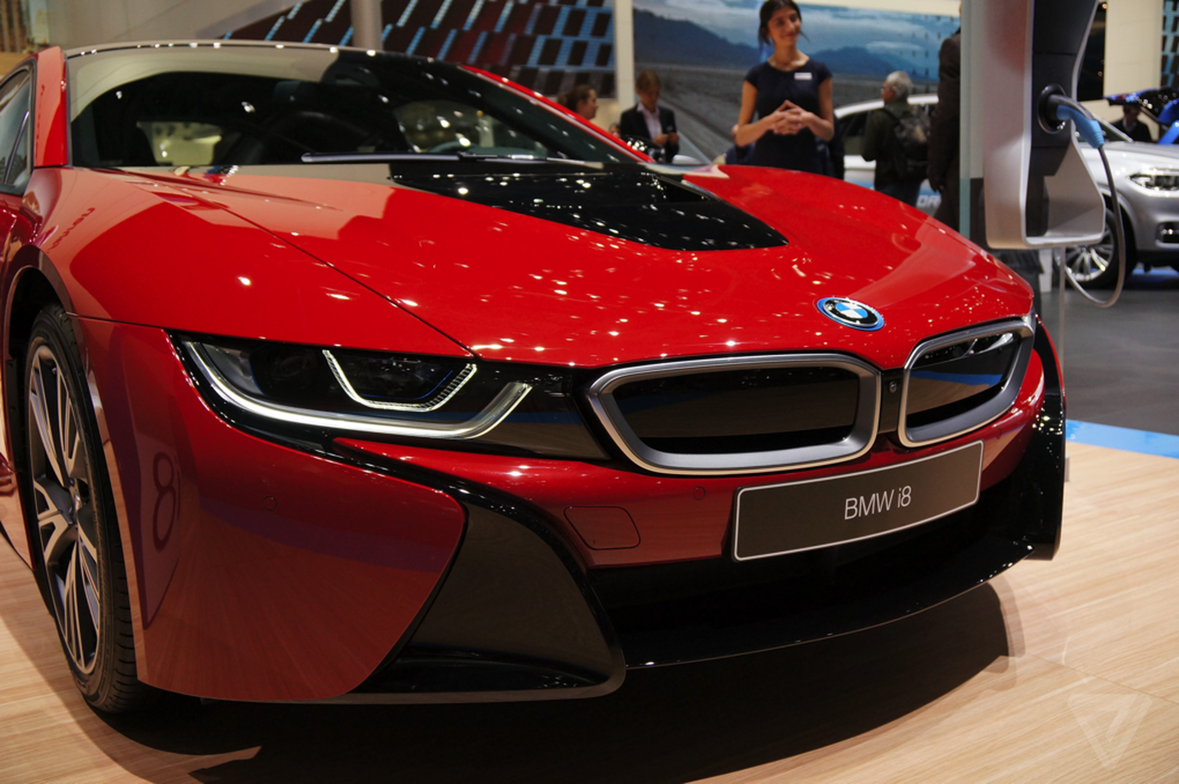 BMW i8 Protonic Red at Geneva 2016
