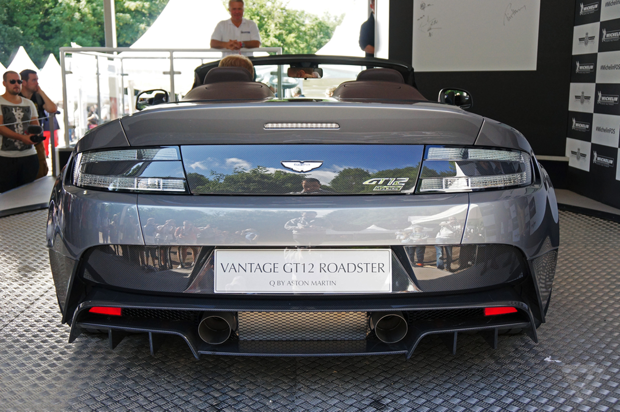 Aston Martin Vantage GT12 Roadster at Goodwood