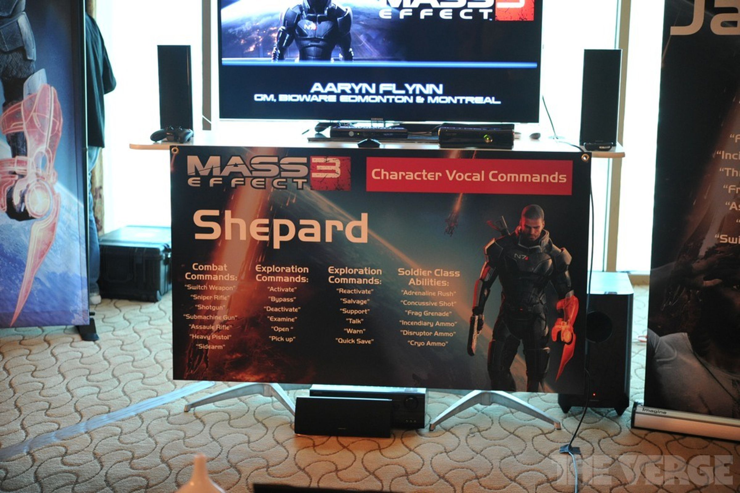 'Mass Effect 3' Kinect voice commands