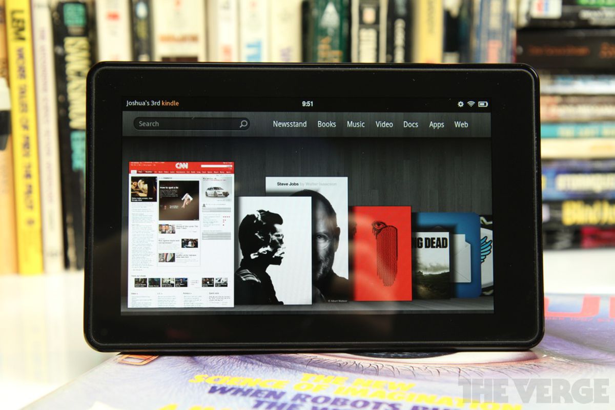 Kindle Fire review The Verge