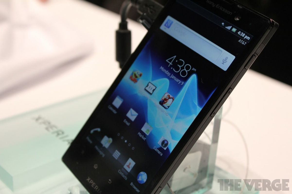 Xperia ion hands on pictures - The Verge