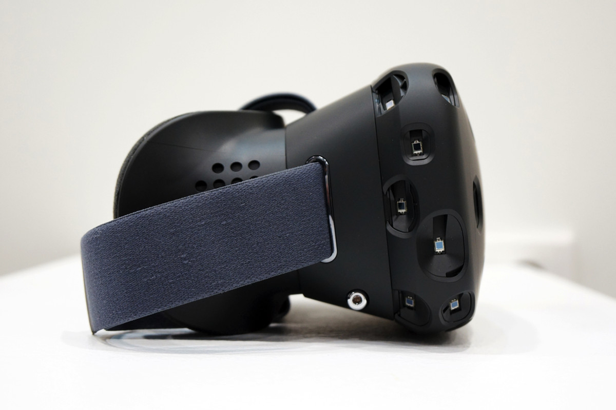 This is Valve's VR headset, the HTC Vive The Verge