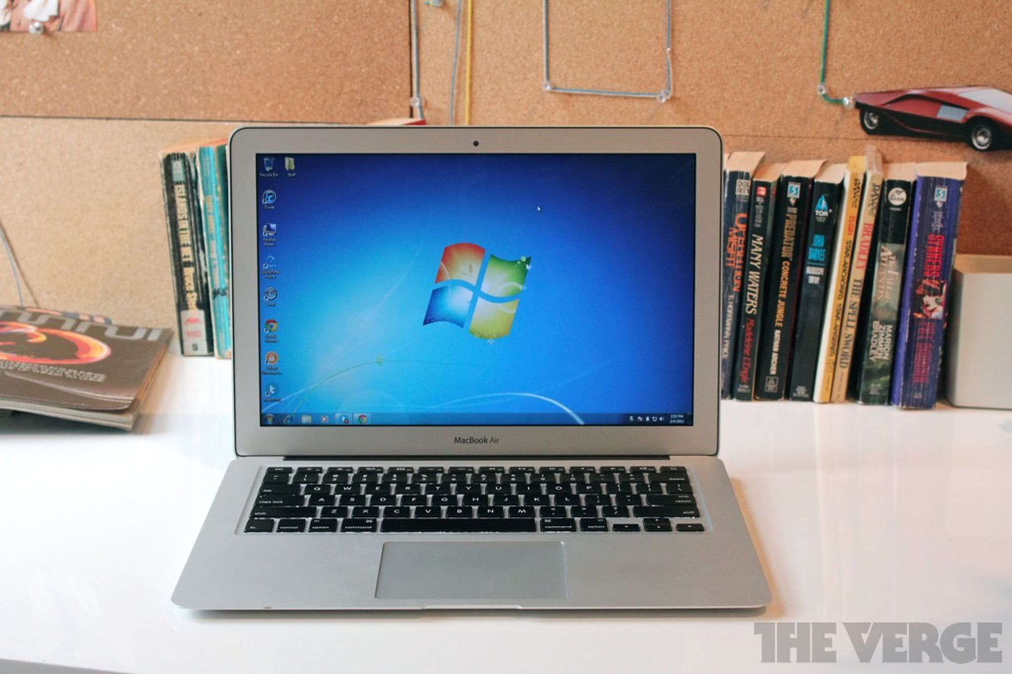 how to install windows 7 on macbook air