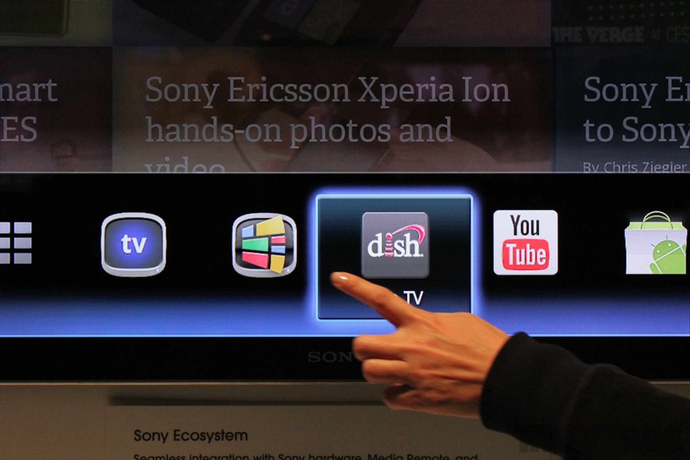 Sony Google TV hands-on 