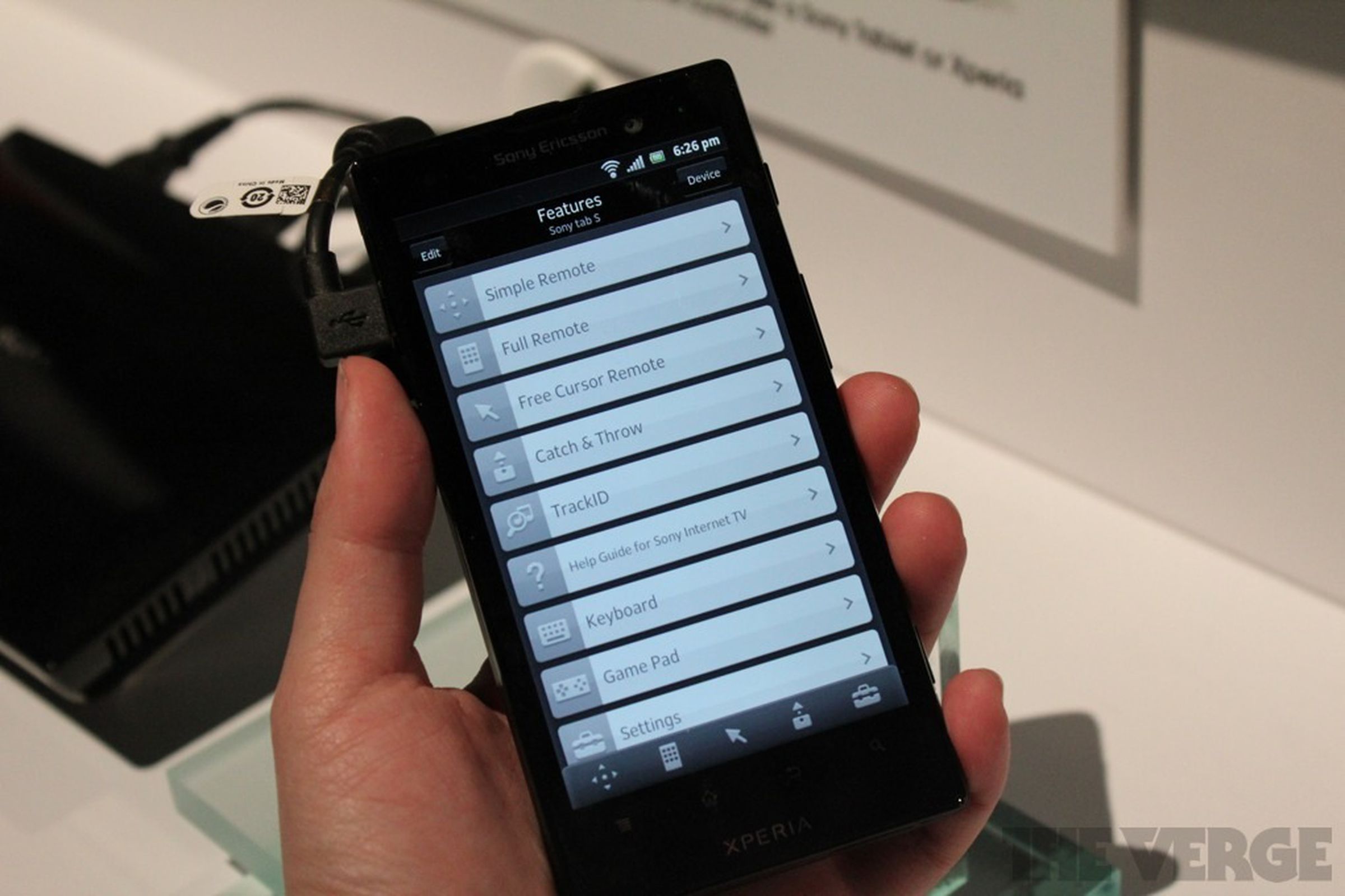 Sony Media Remote Android app hands-on