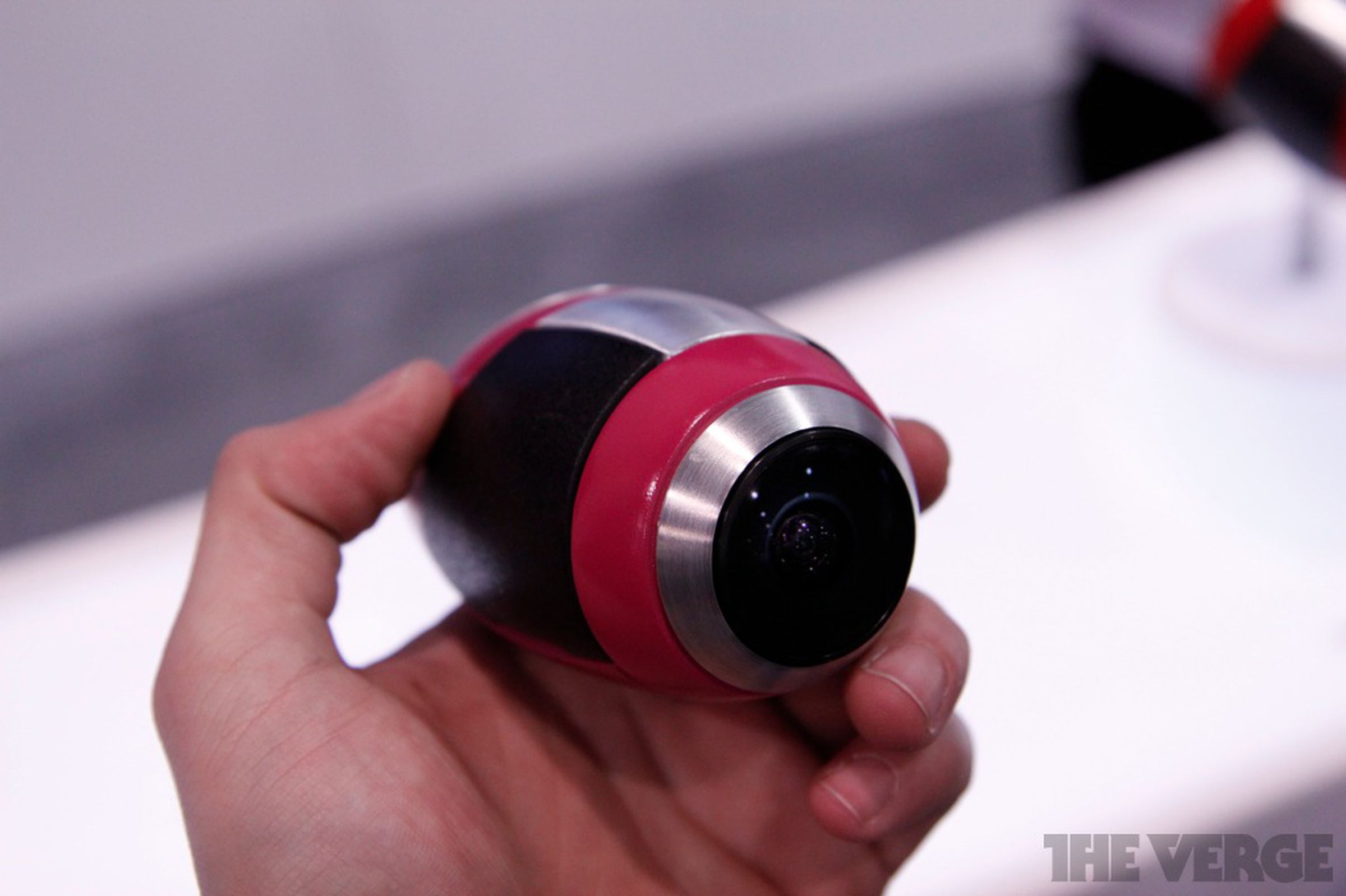 Tamaggo 360-imager prototype hands-on pictures