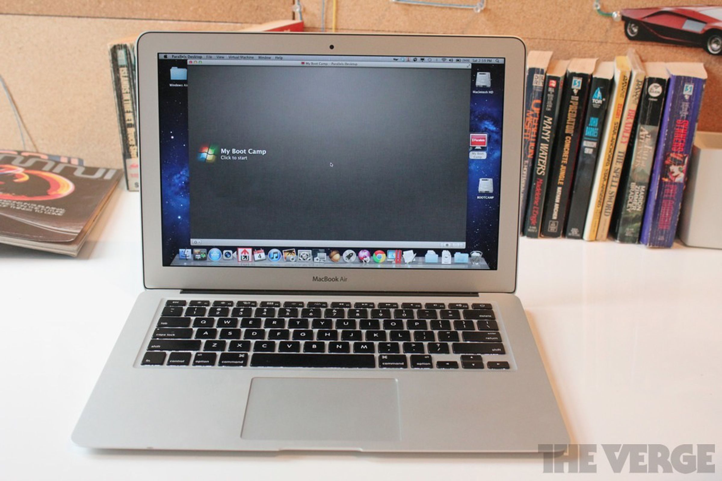 MacBook Air with Windows 7 review 