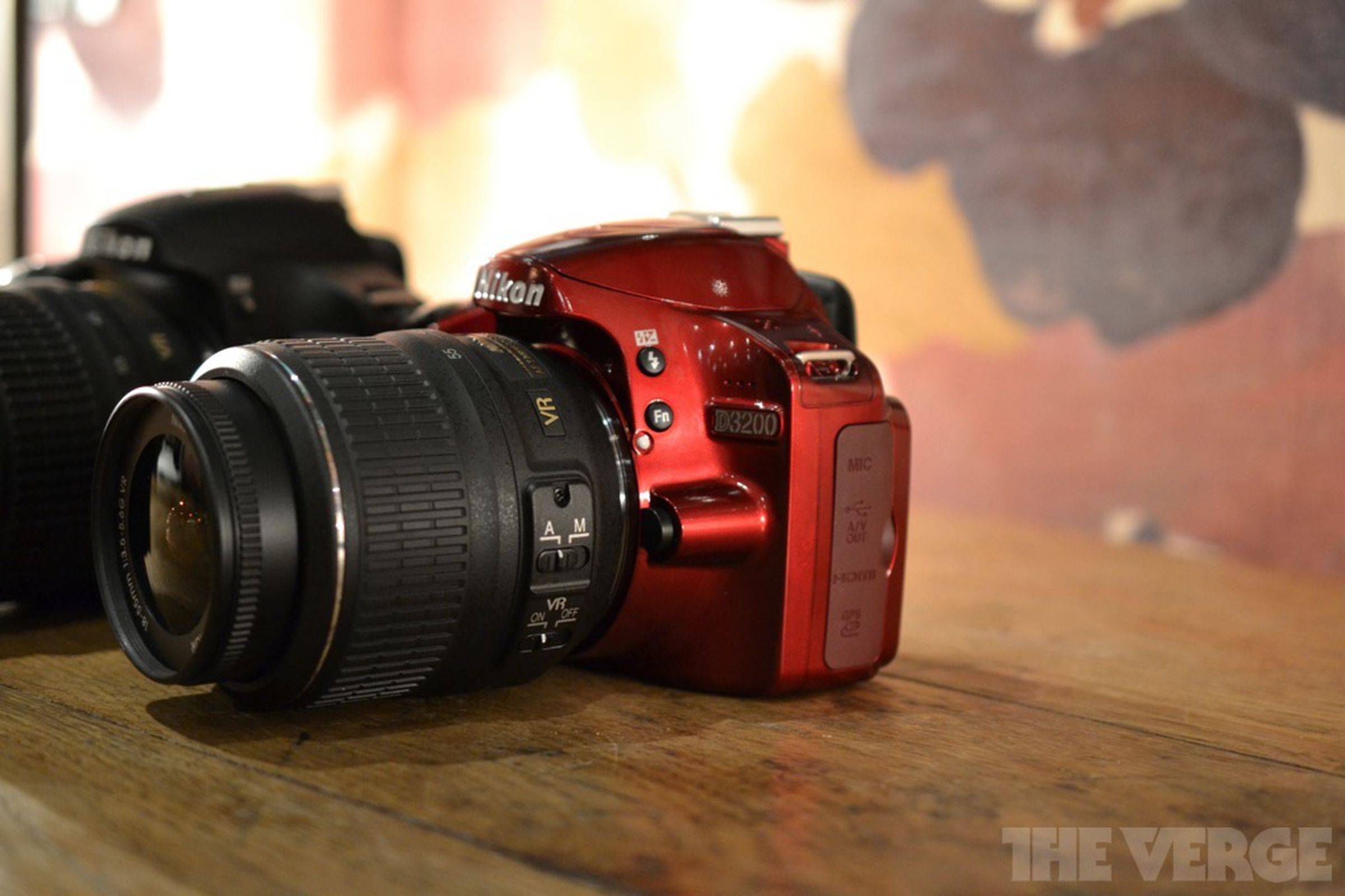 Nikon D3200 hands-on photos