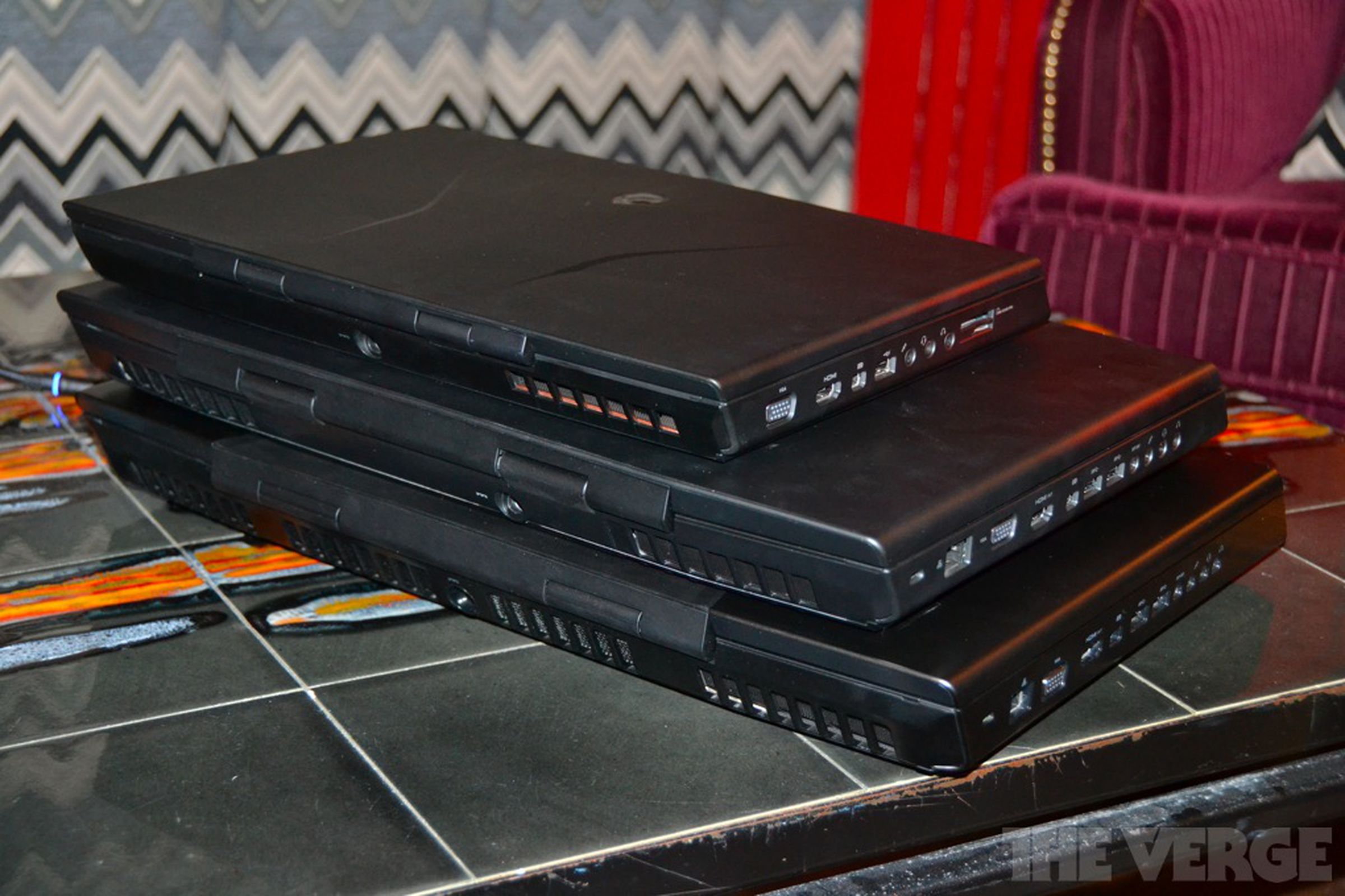 Alienware M14x, M17x and M18x 2012 models hands-on pictures