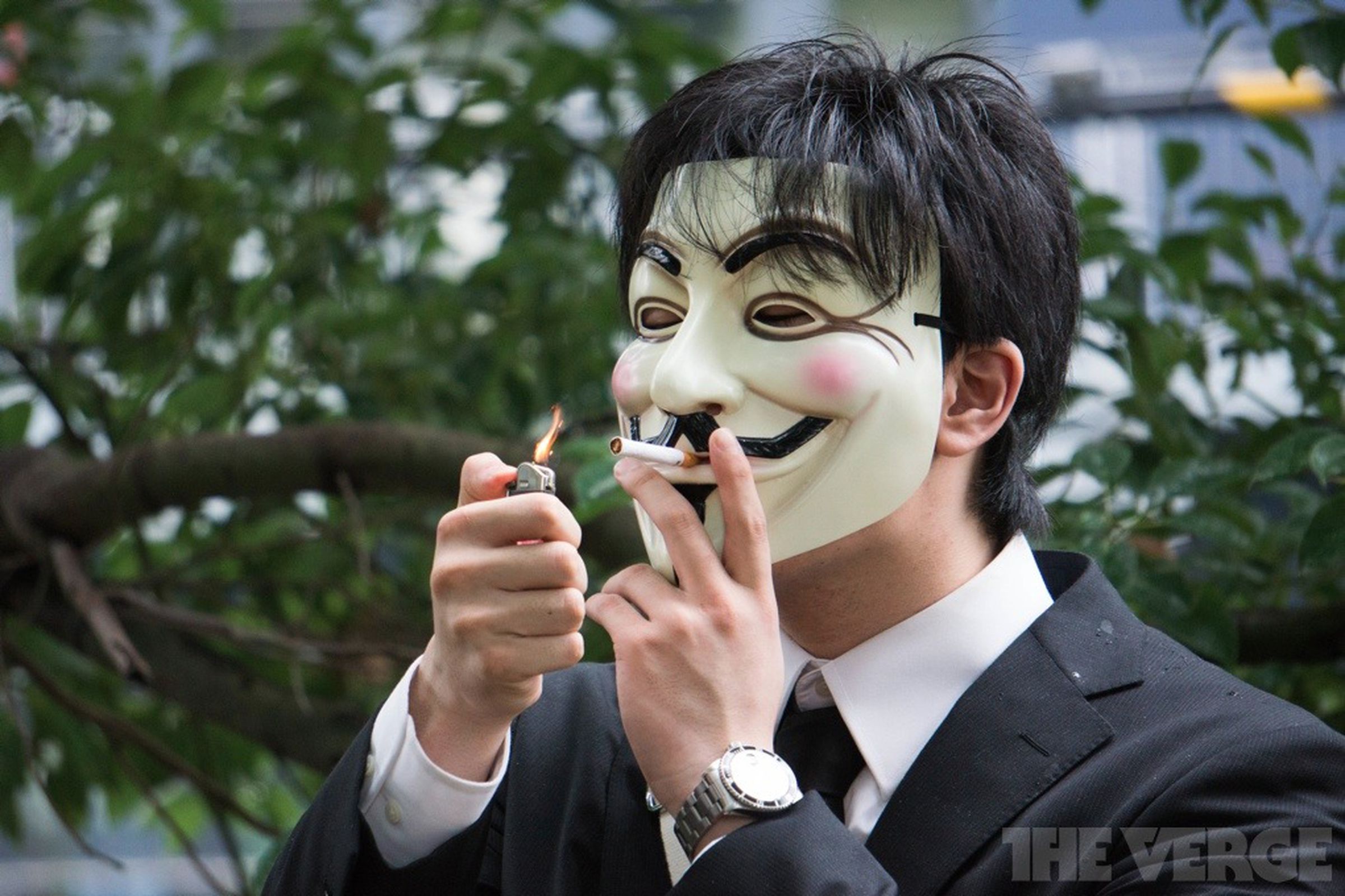 Anonymous in Tokyo