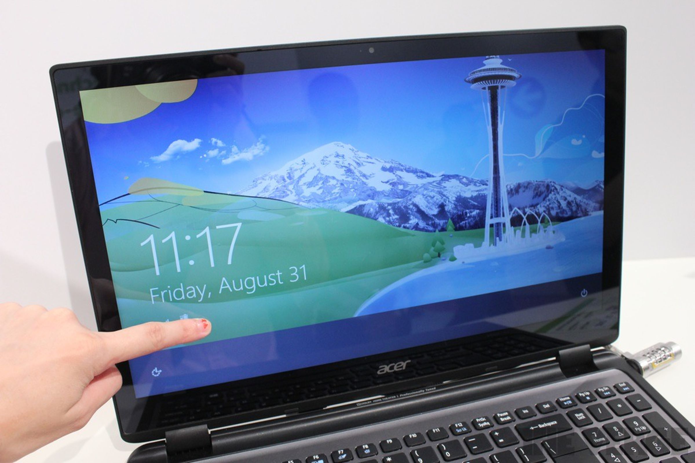 Acer touch-enabled Aspire M3 and V5