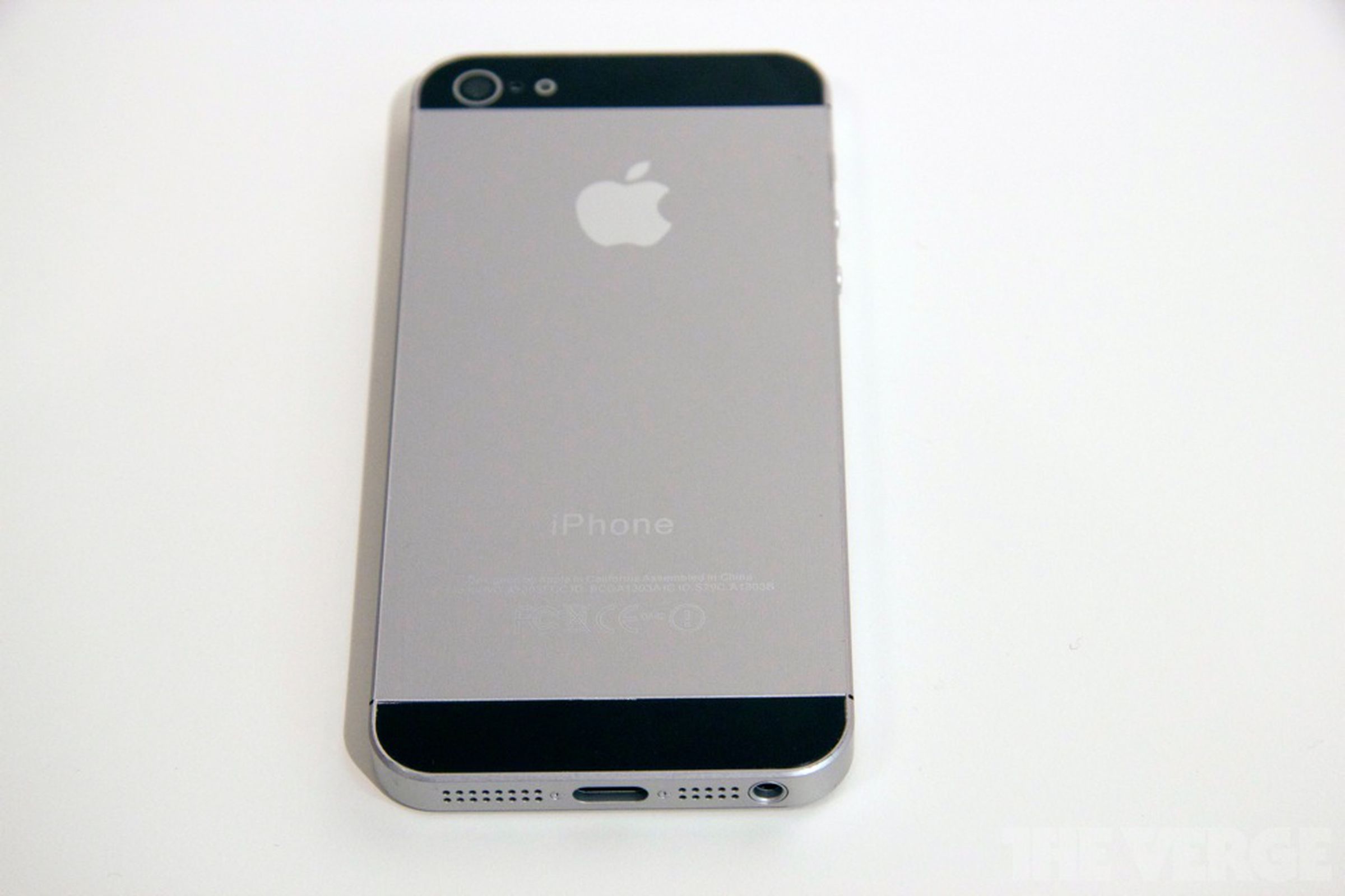 iPhone 5 mockup at IFA 2012