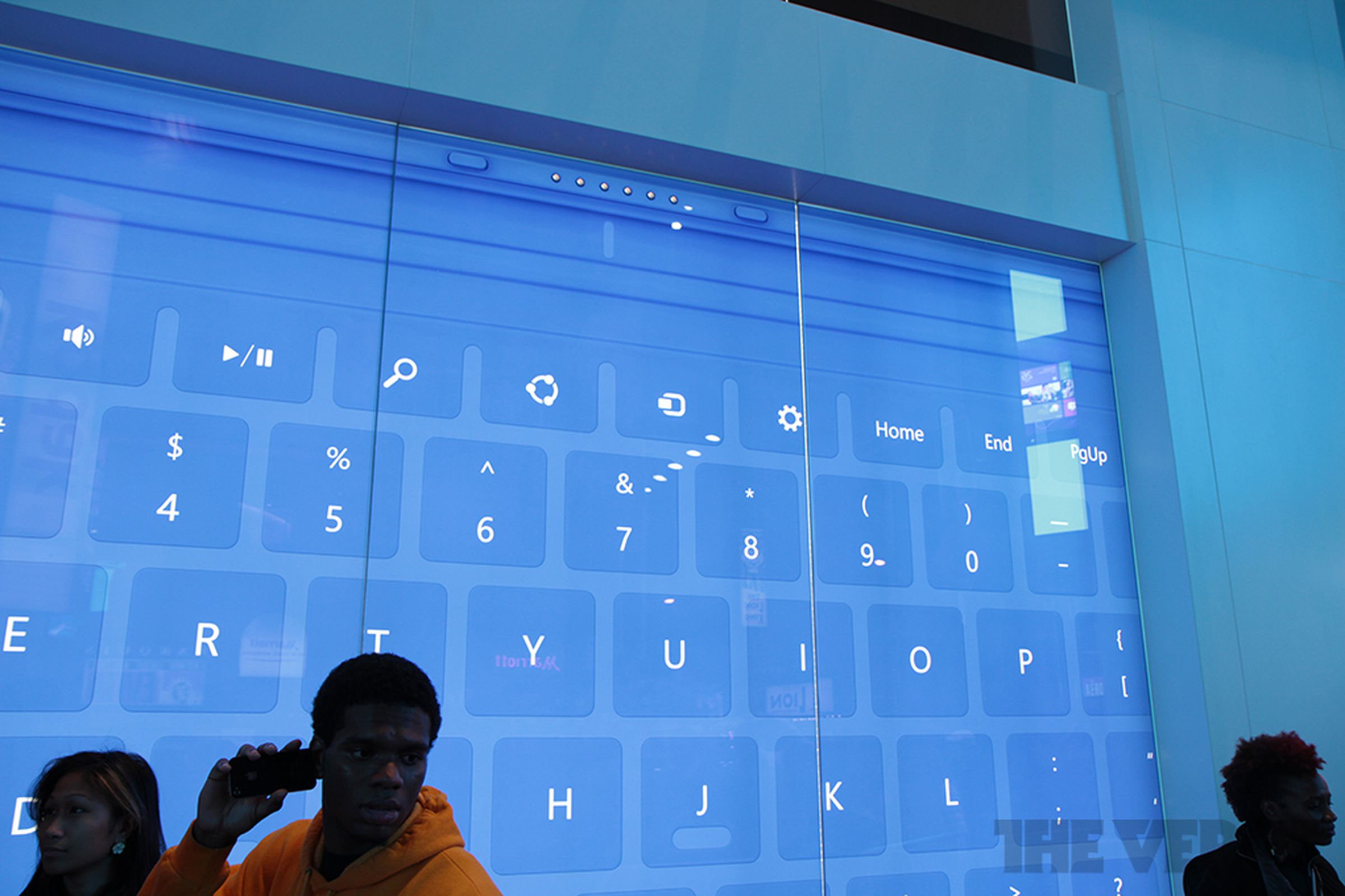 Microsoft Surface launch pictures