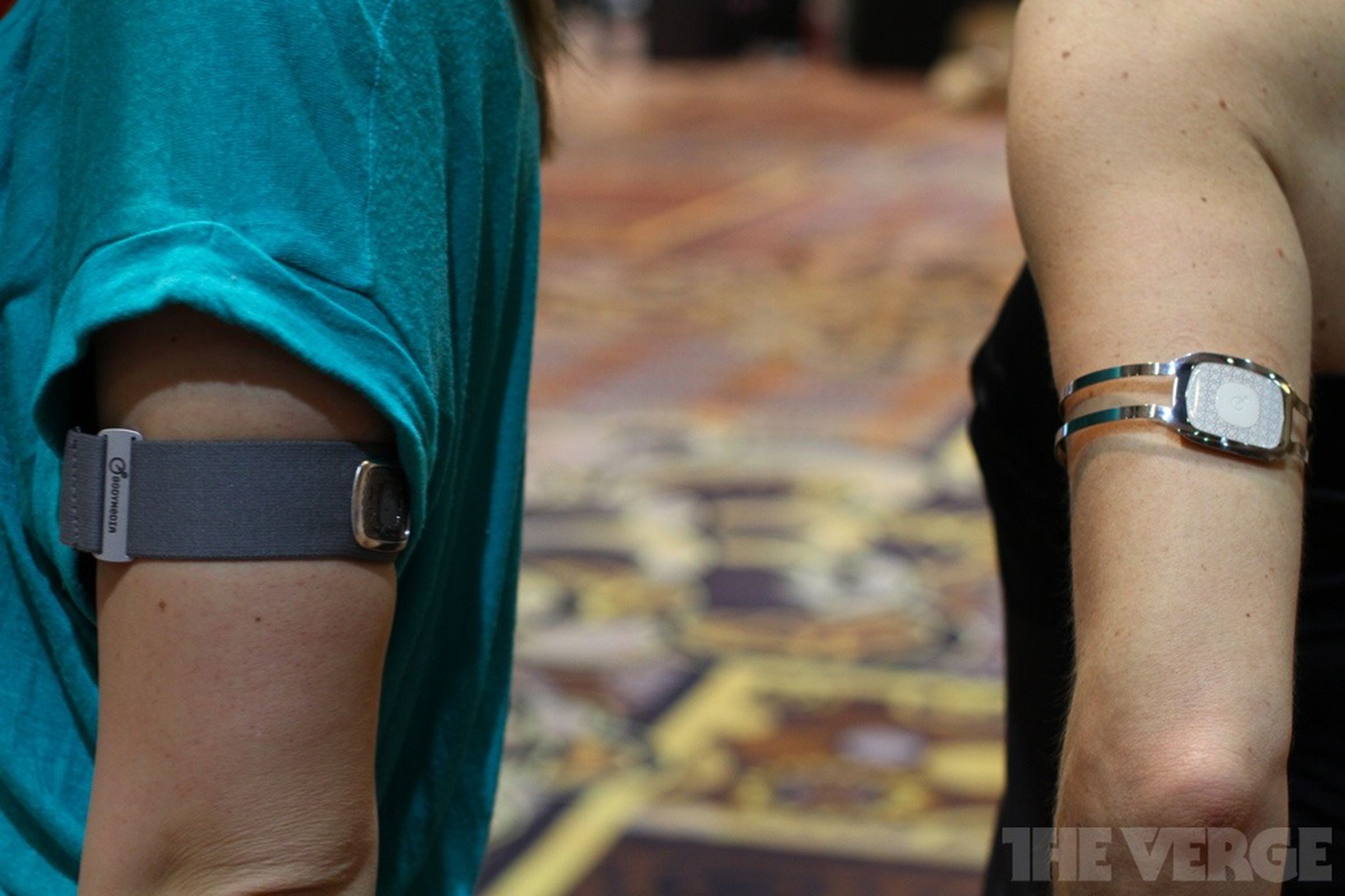 BodyMedia Core 2 personal fitness and health monitor hands-on photos