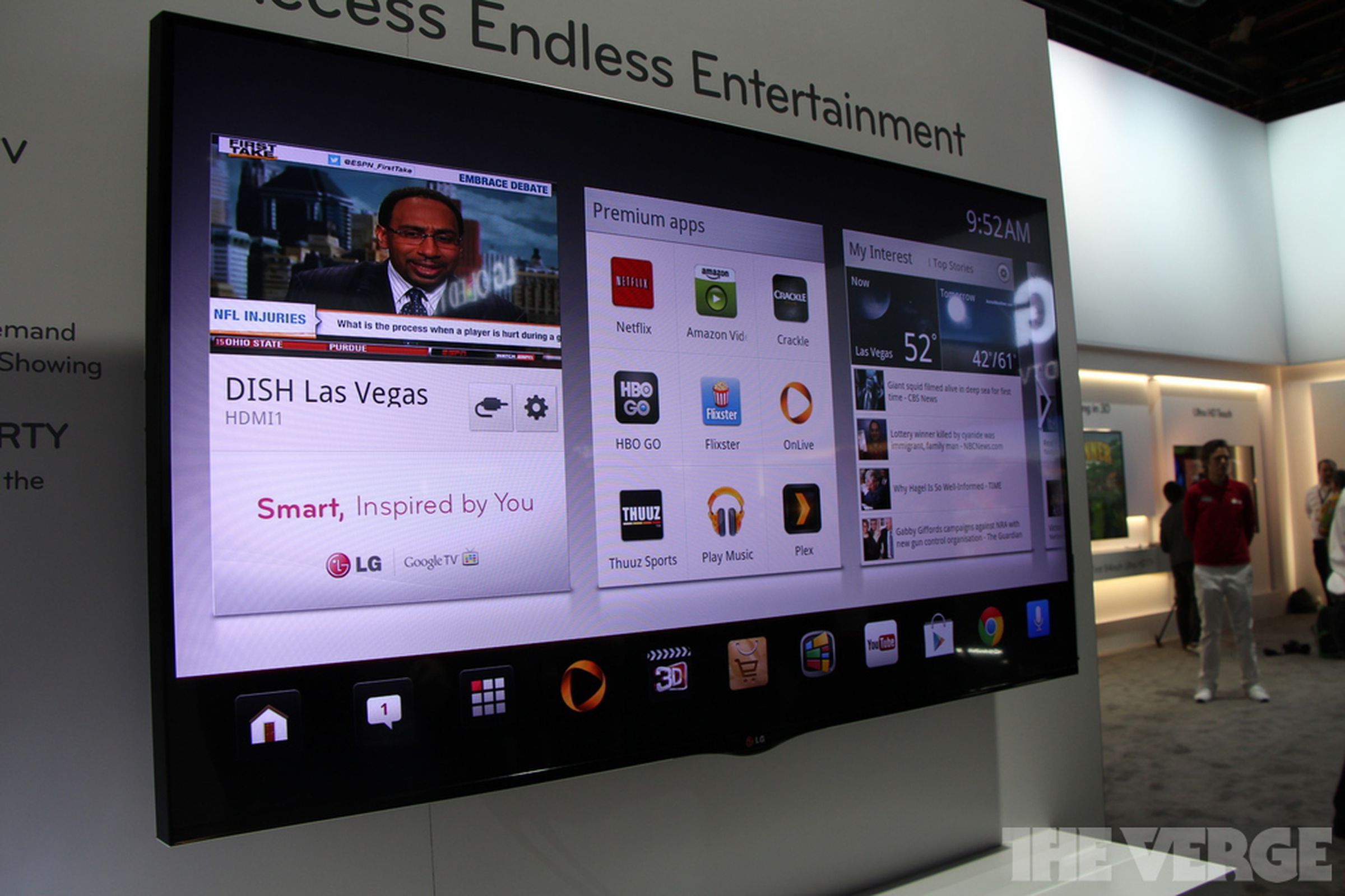 LG's Google TV hands-on photos