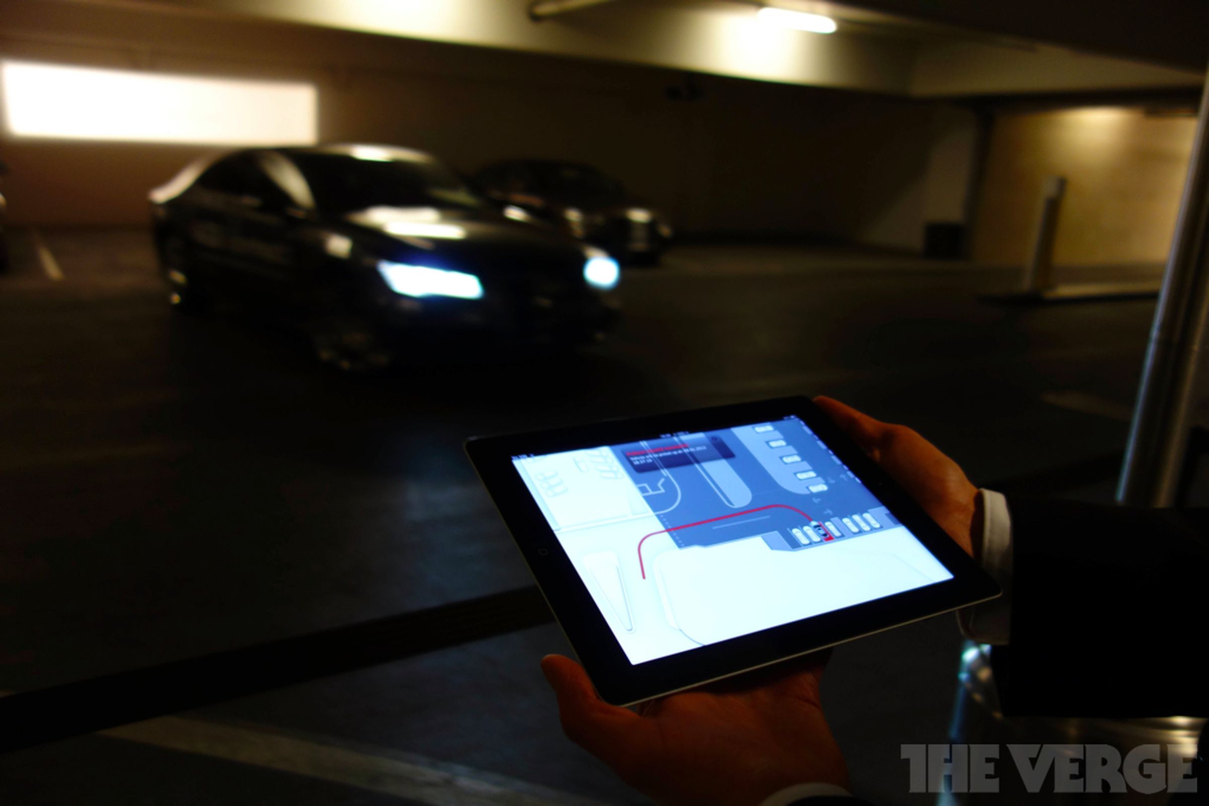Audi self-driving car at CES 2013