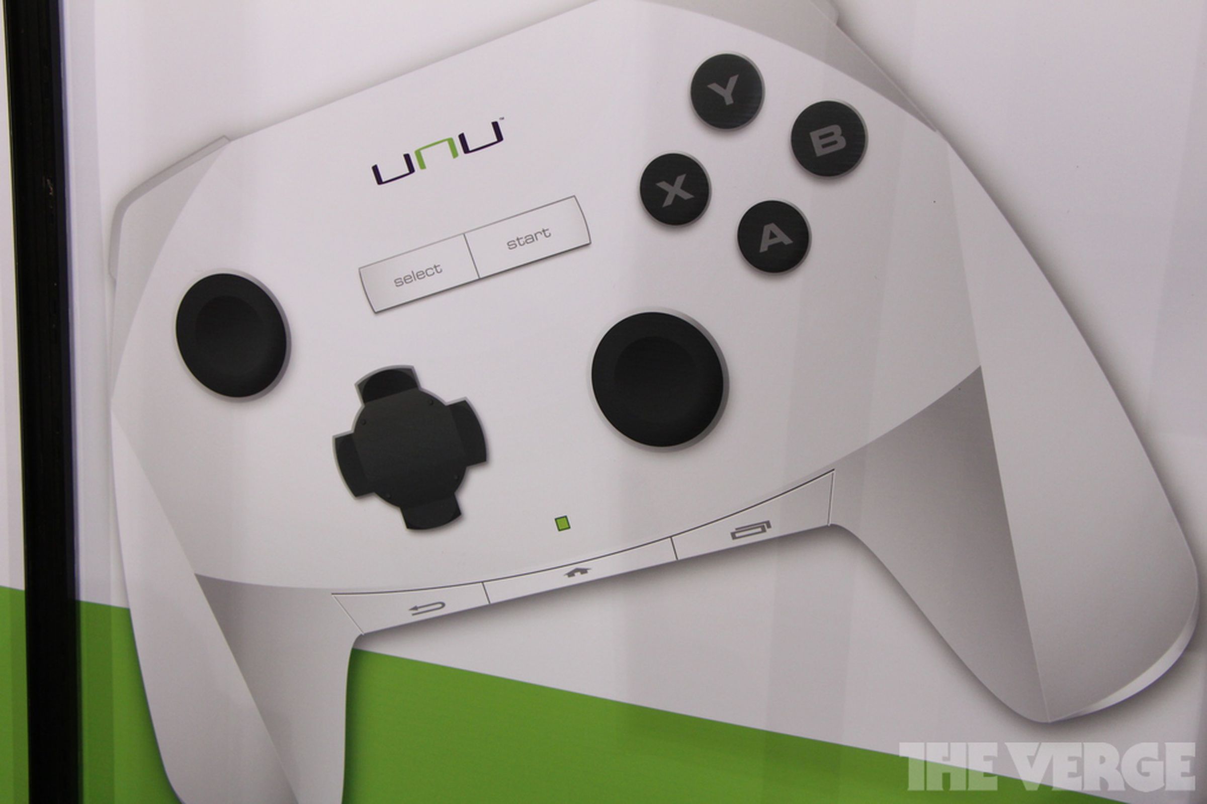 Unu's Android gaming console mockups