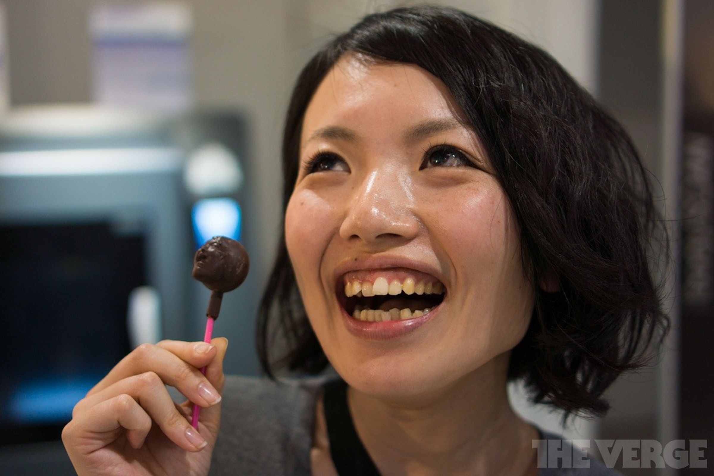 3D-printing gummi sweet workshop at FabCafe in Tokyo