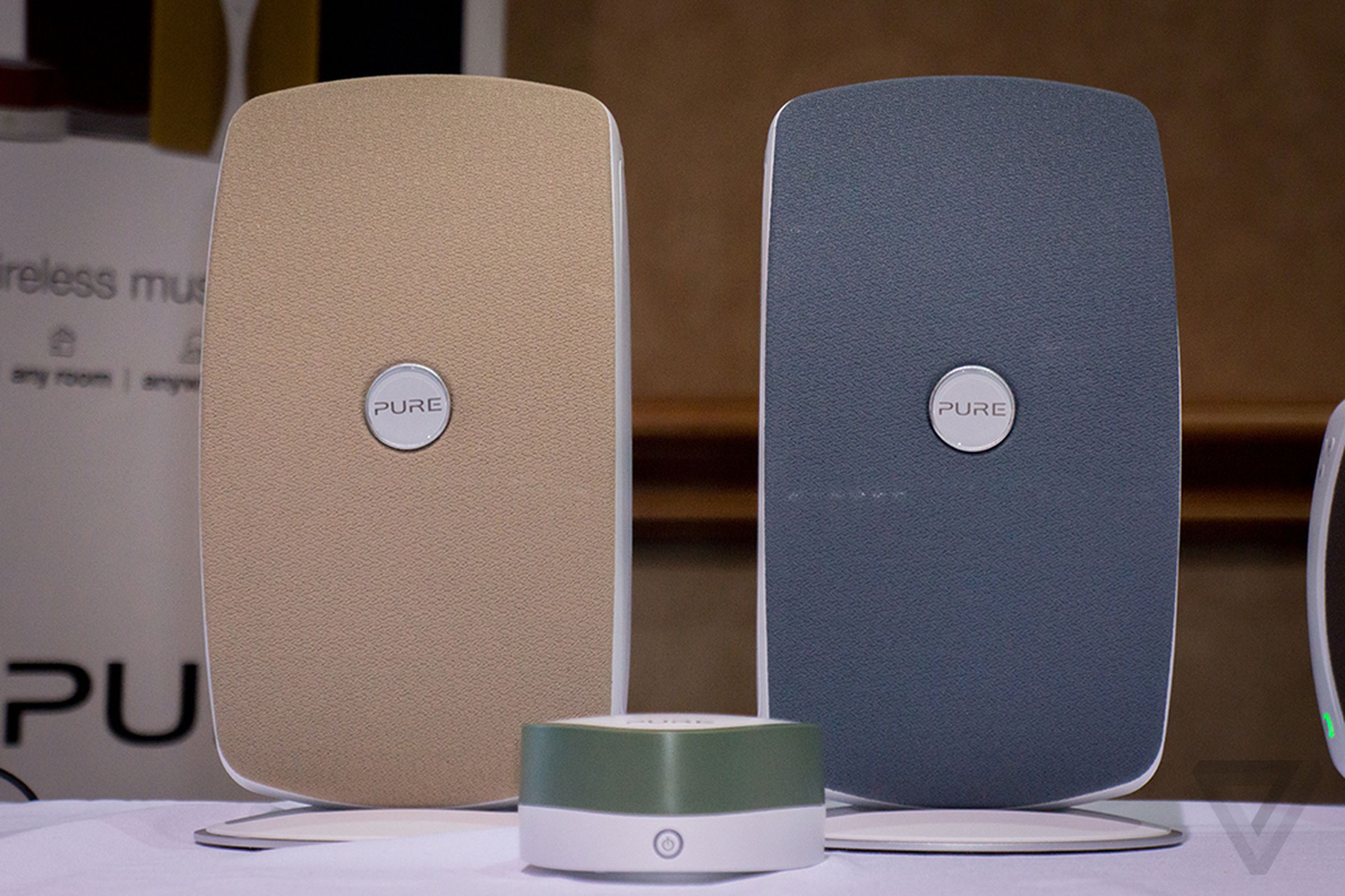 Pure's colorful speaker family