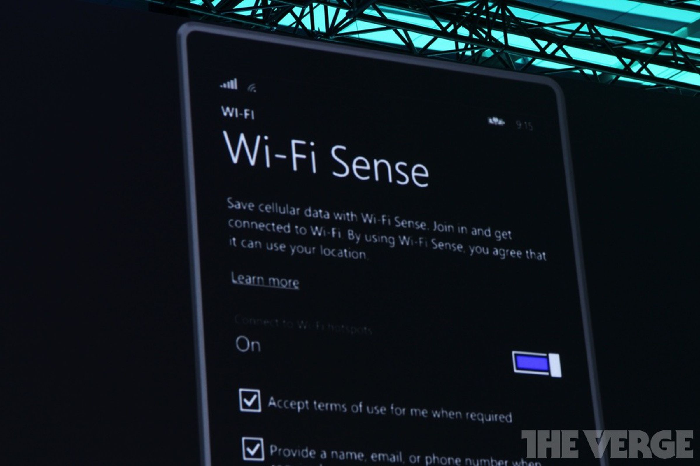 Photos of Windows Phone 8.1 with Cortana voice assistant from Microsoft Build