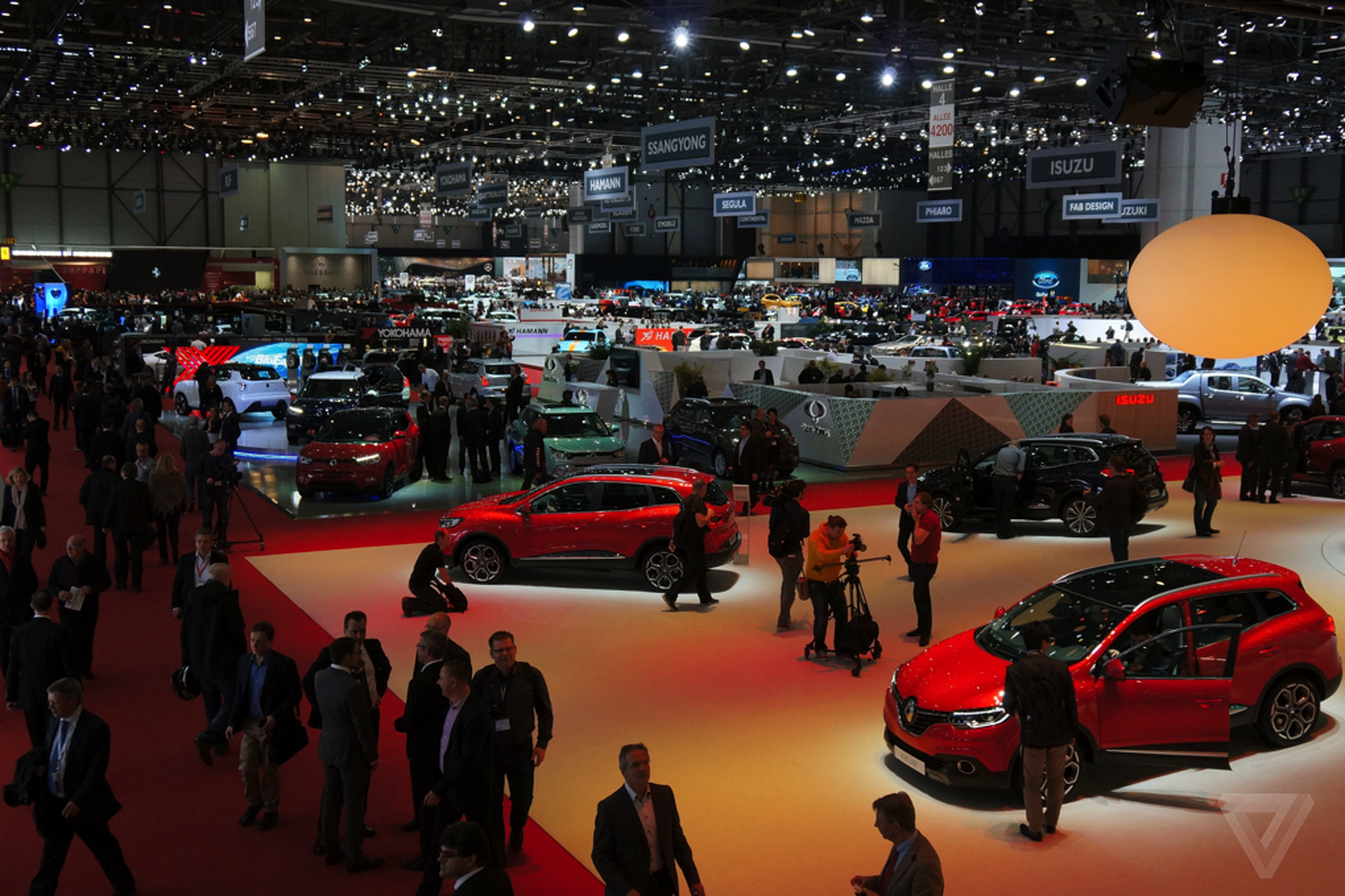 Geneva Motor Show floor