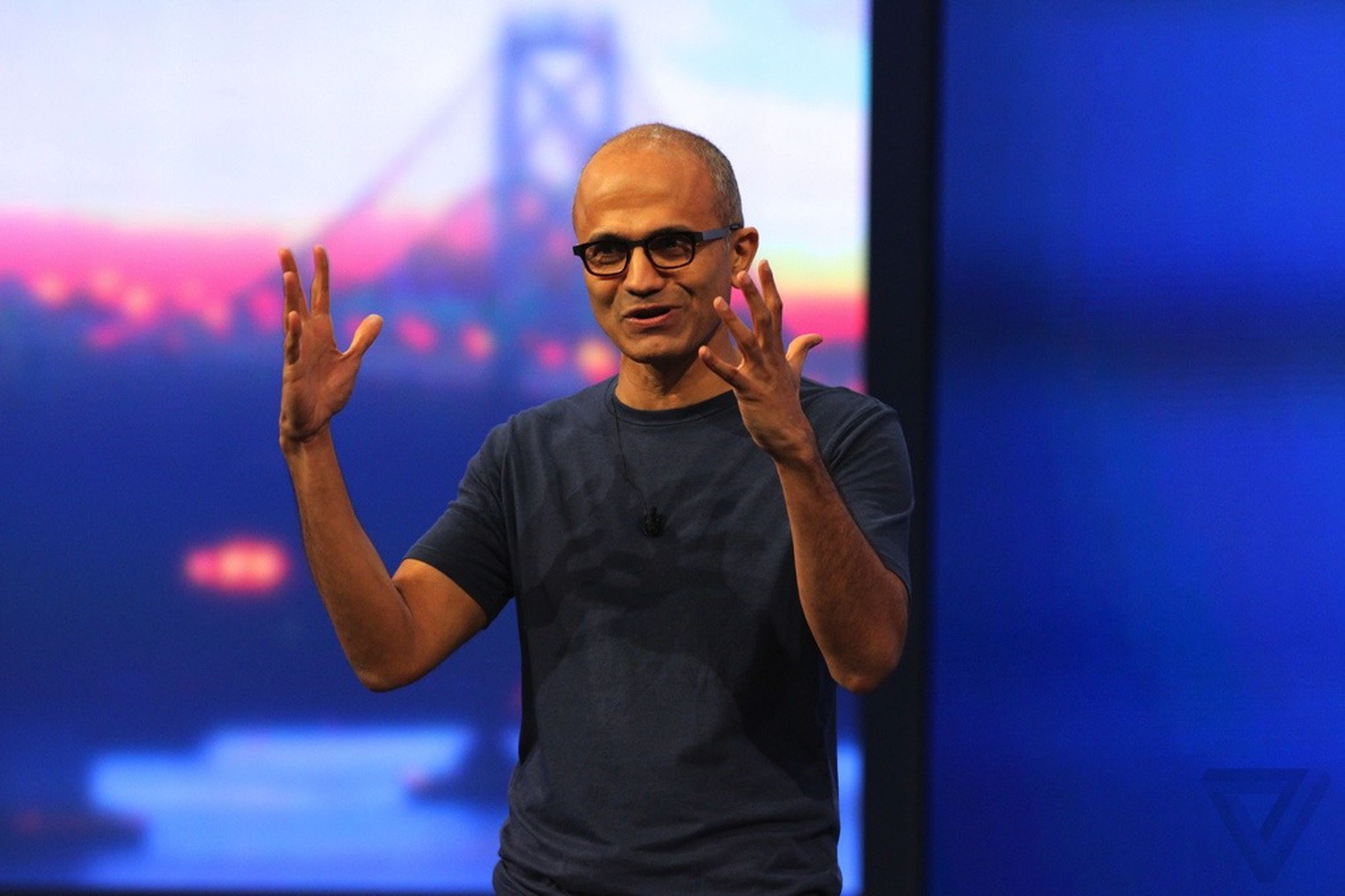 Microsoft CEO Satya Nadella stock 1020