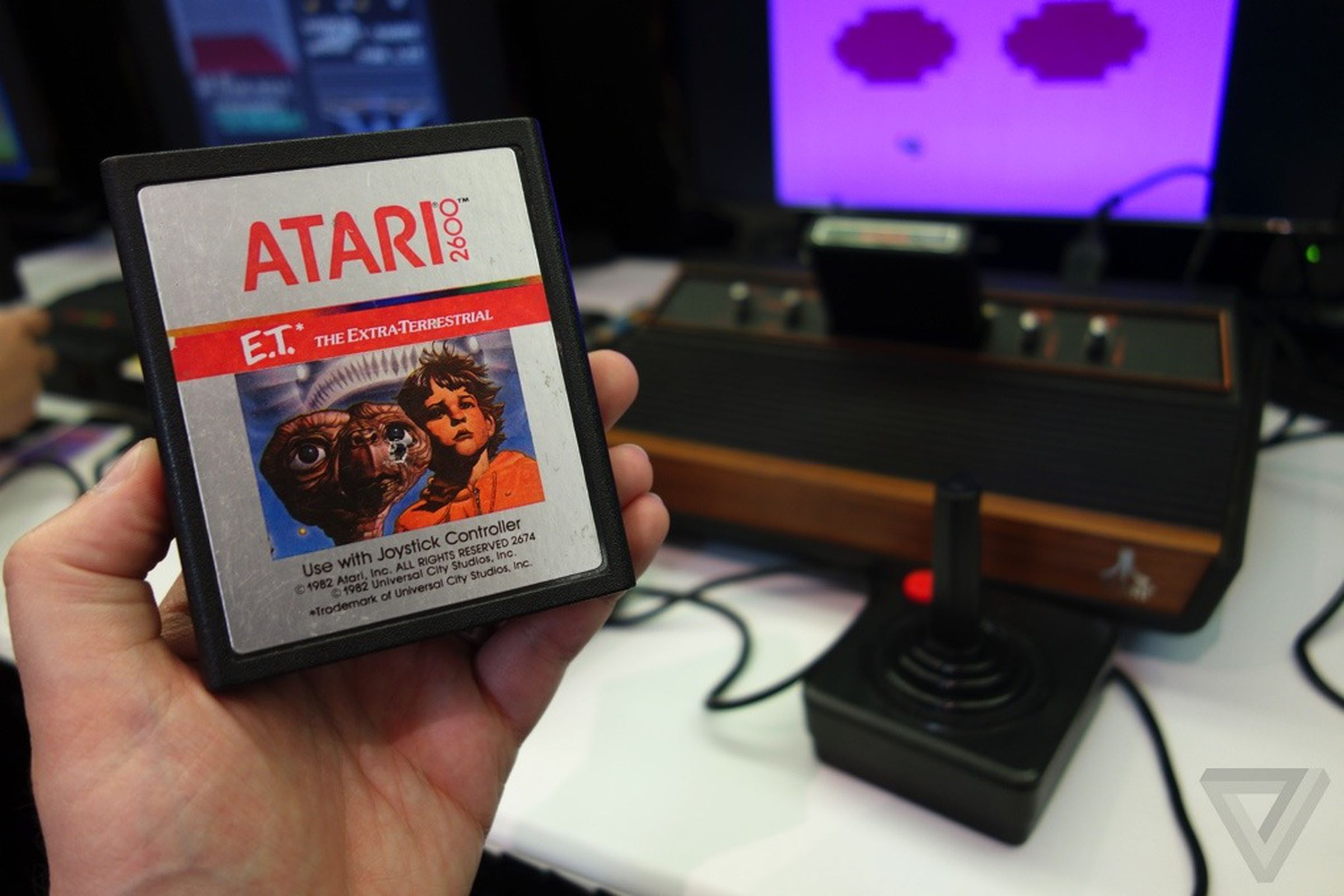 Atari 2600 game console stock 1020