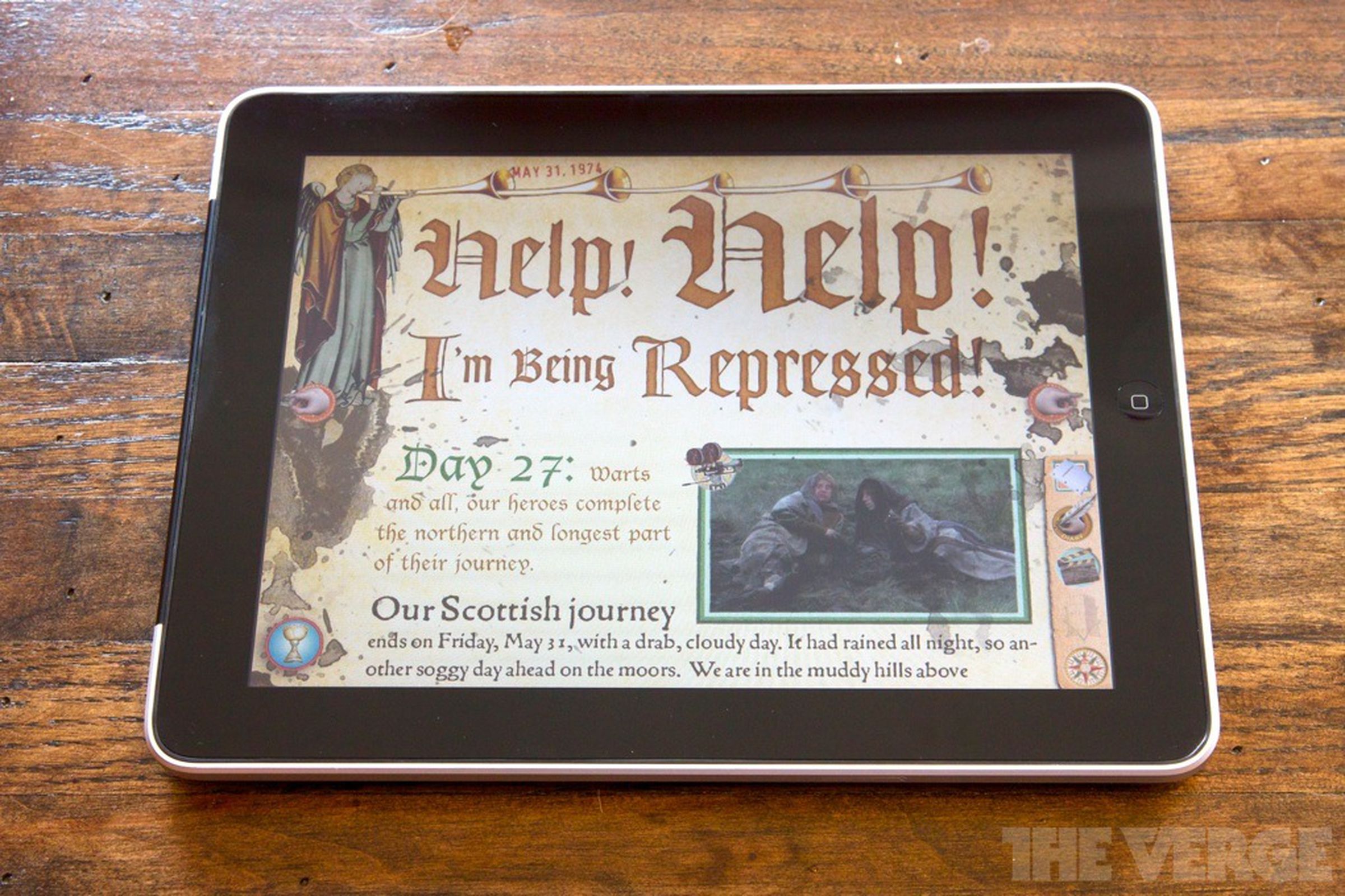 Monty Python iPad app