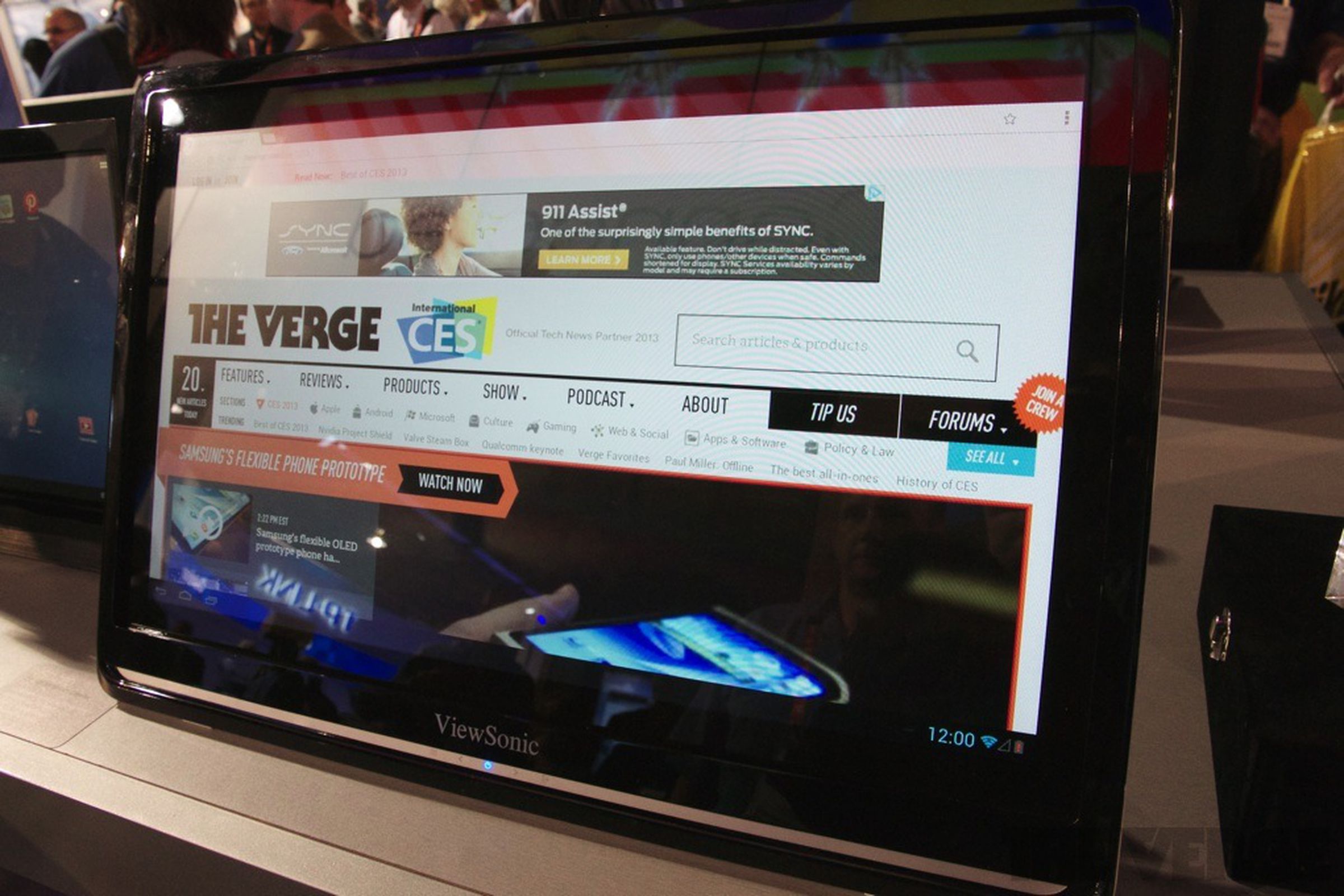Viewsonic 24-inch Android display