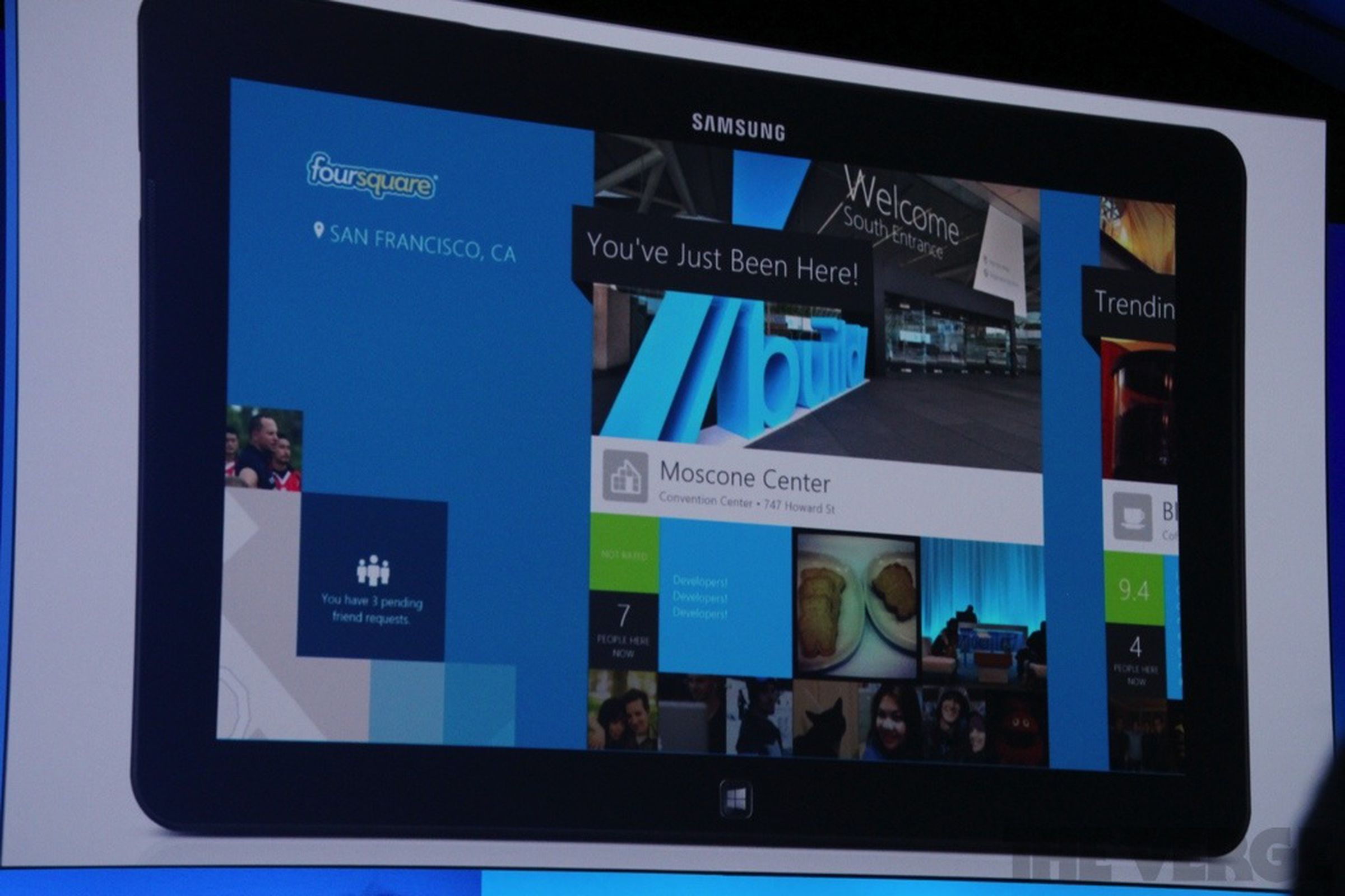Gallery Photo: Foursquare for Windows 8