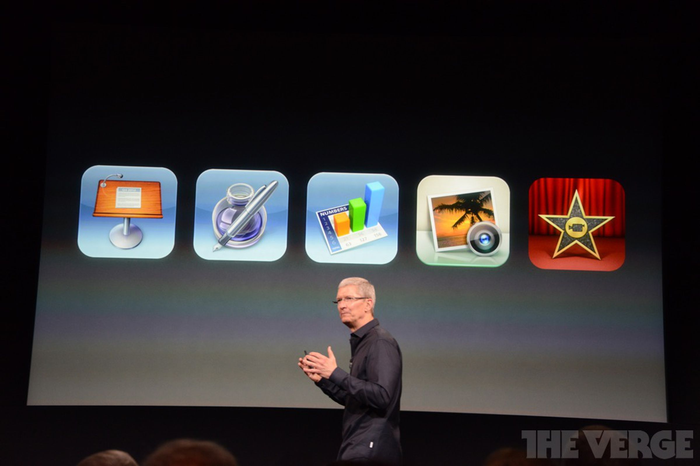 Gallery Photo: Photos of the iWork for iOS from Apple's September event