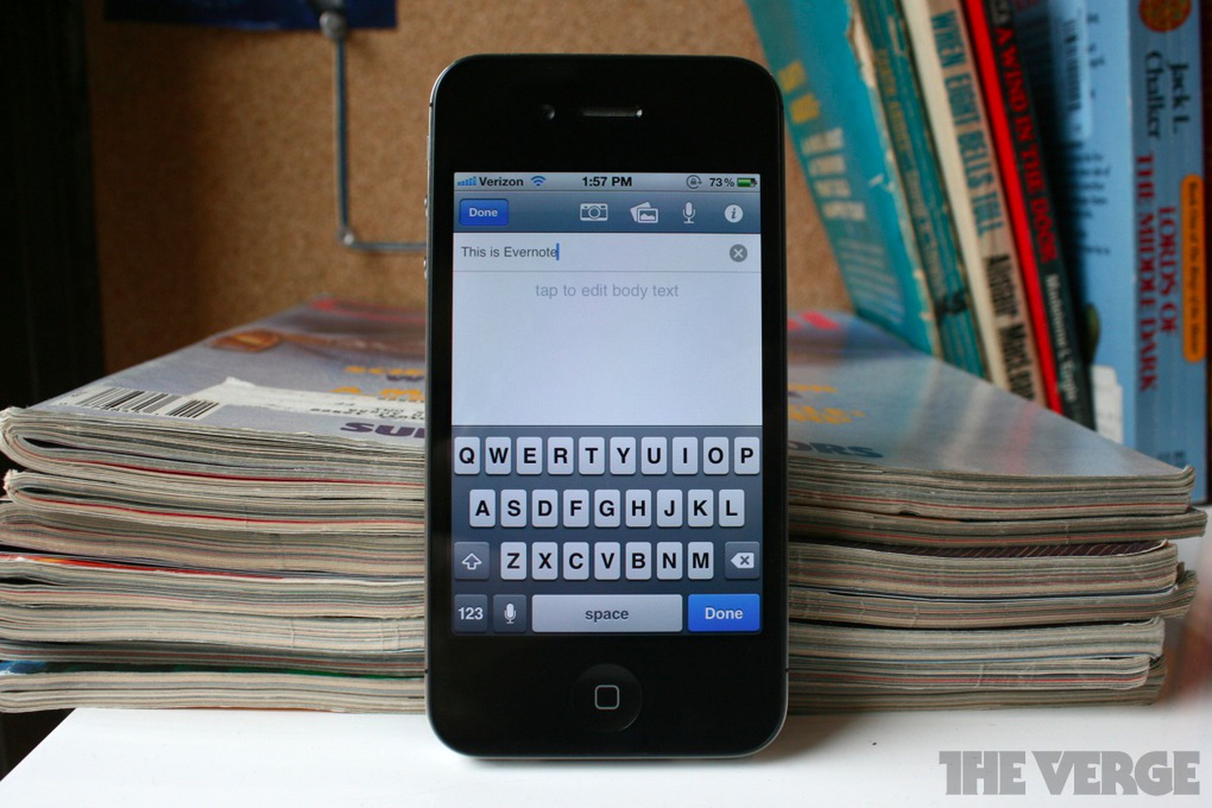 evernote iphone 4.2