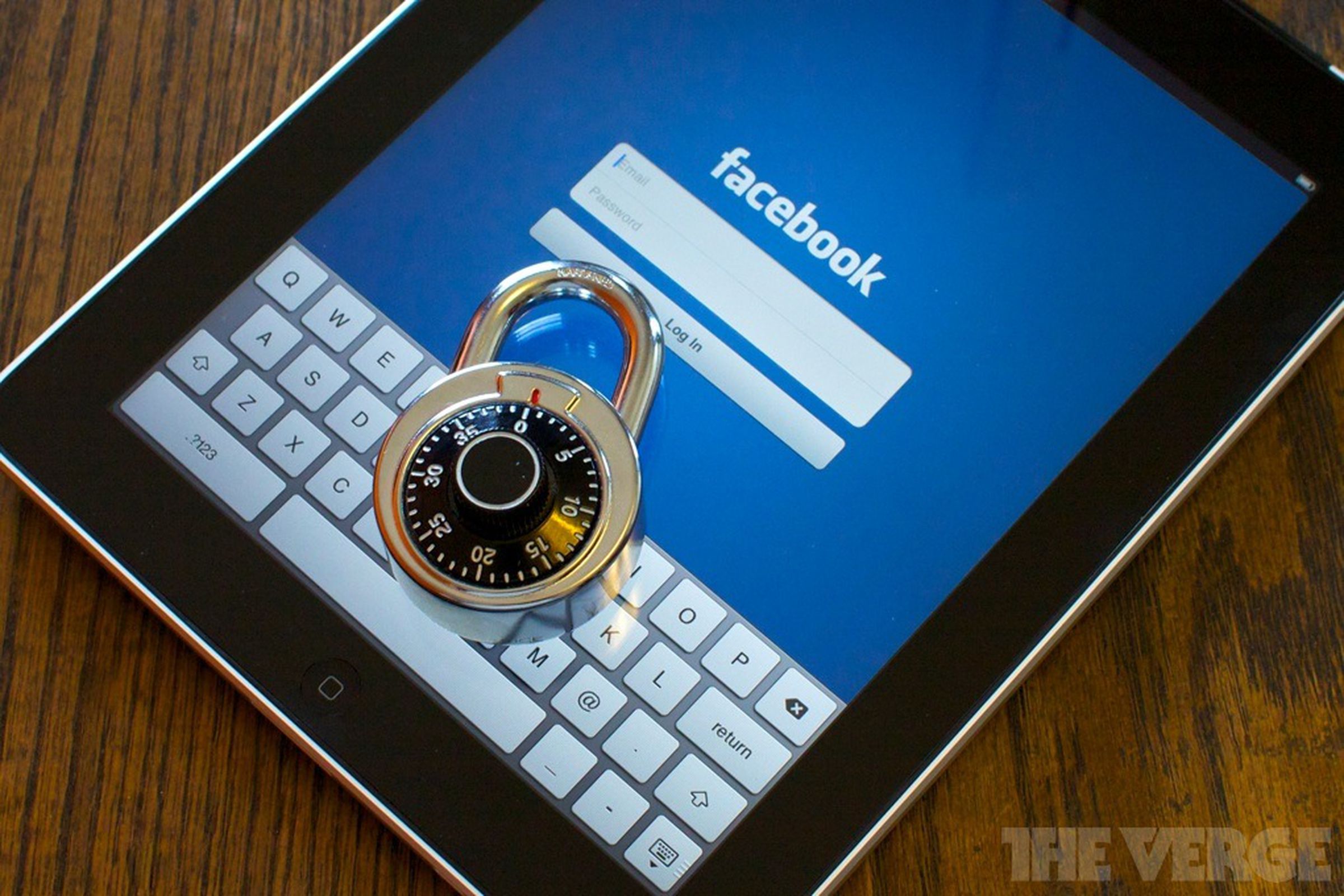 Facebook Password lock