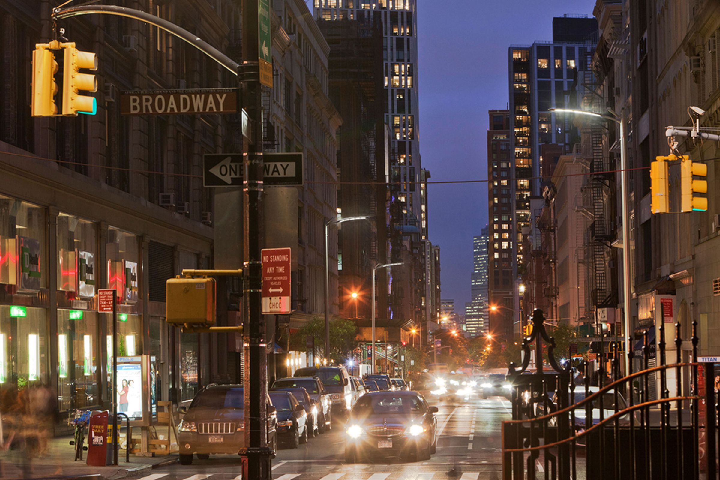 New York City LED street light concept