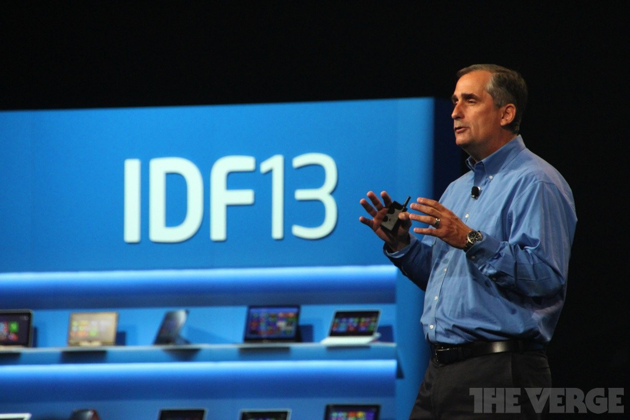 Intel CEO Bryan Krzanich IDF 2013 stock 1020