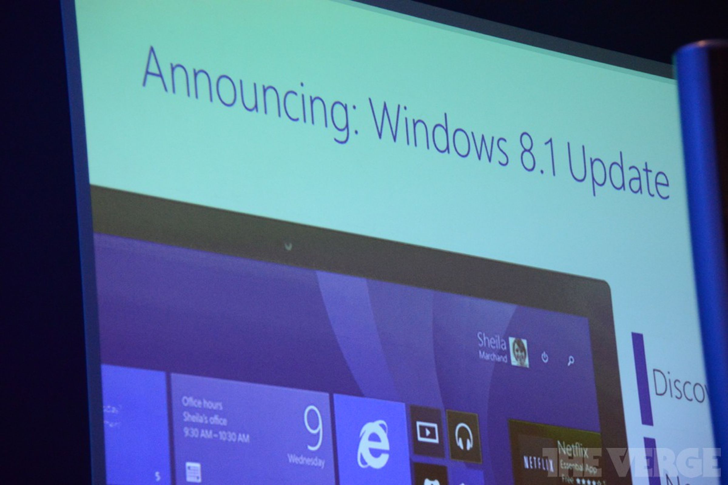 Microsoft Announces Spring Update For Windows 8 1 The Verge