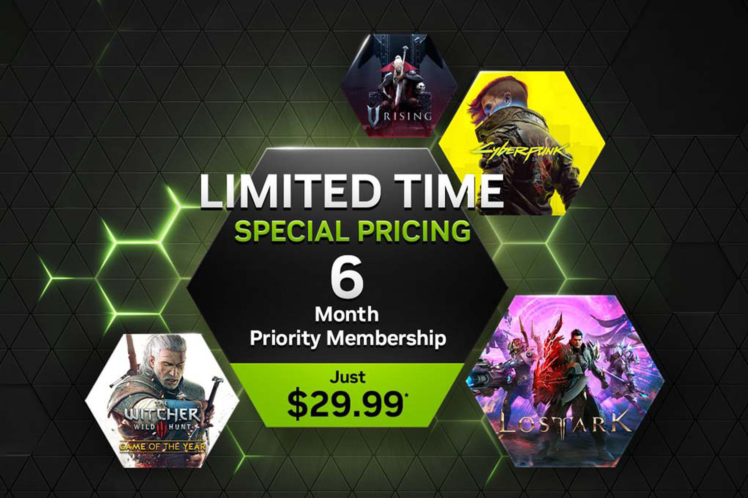 A promotional image outlining the six months for $29.99 deal.