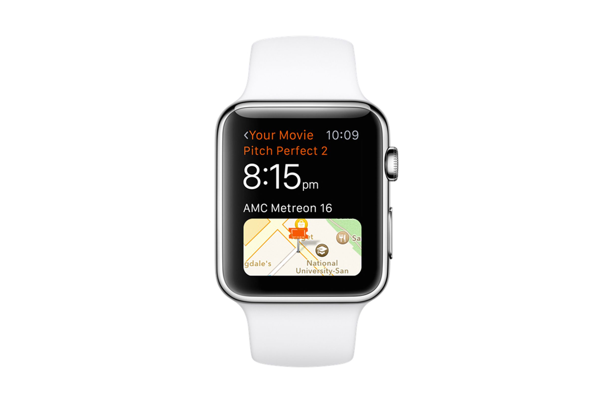 Fandango Apple Watch app (EMBARGOED)