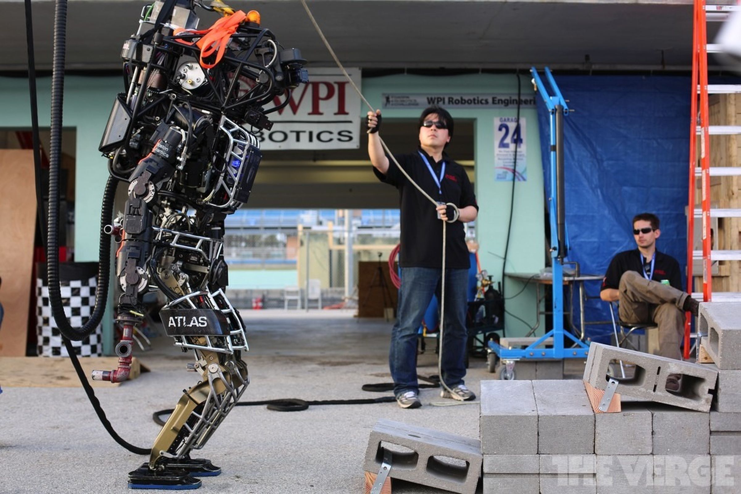 DARPA ATLAS robotics challenge STOCK