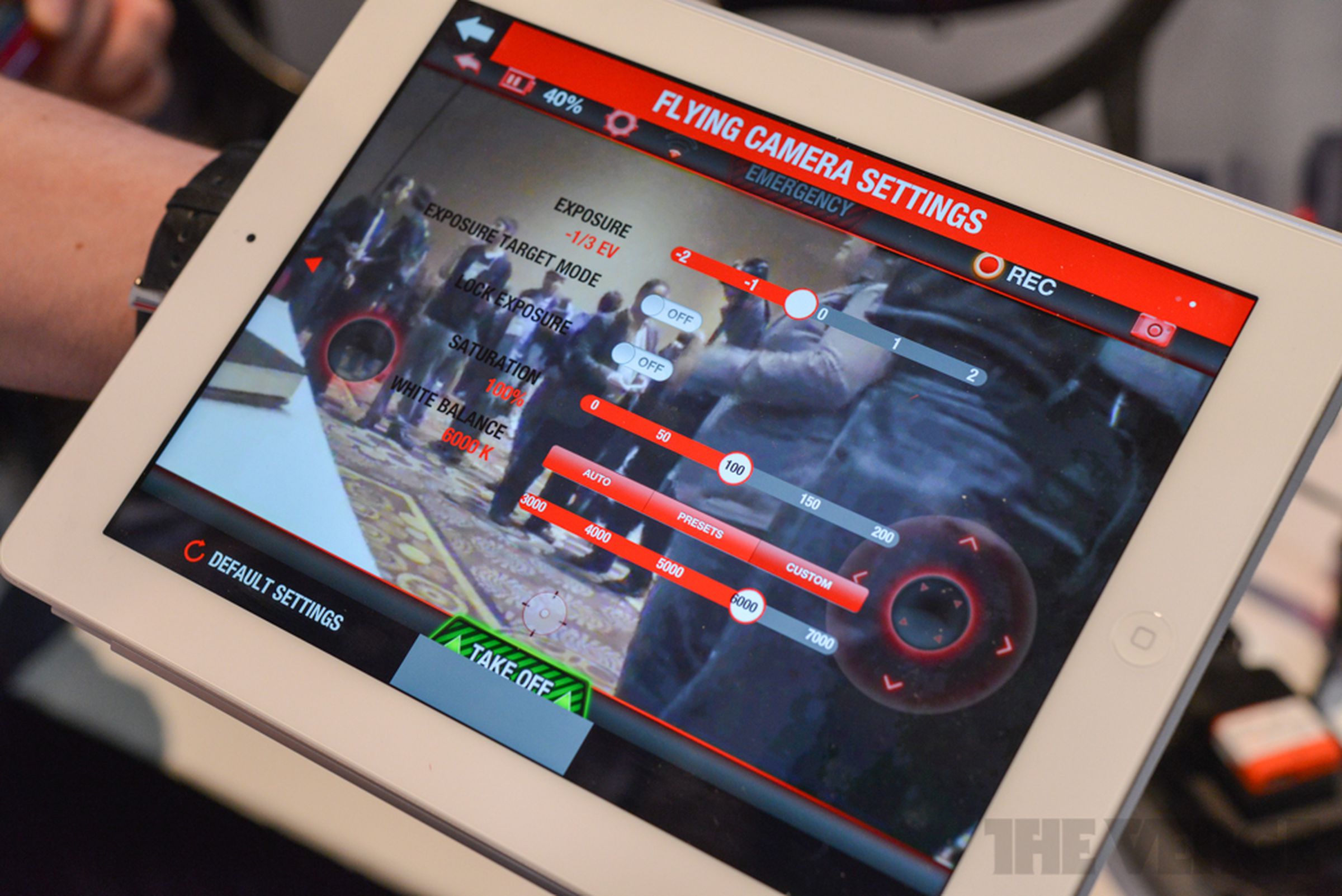 Parrot AR.Drone Flight Recorder and director mode hands-on pictures